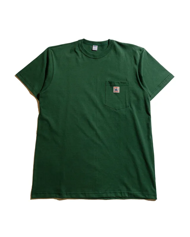 Randy's Garments Pocket Tee Dark Green sold by Lost & Found