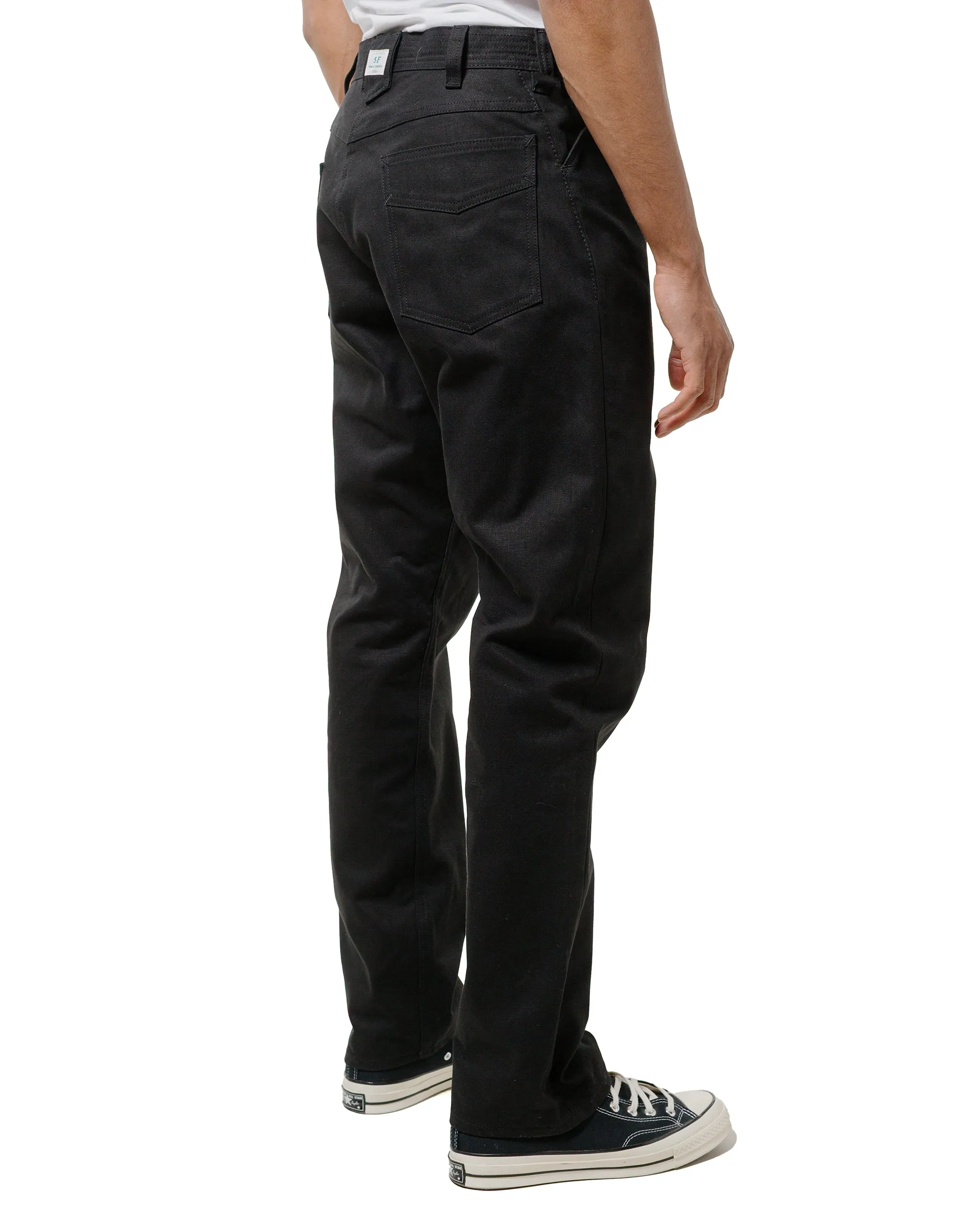Sassafras Weeds Digger Pants Selvedge Duck Black sold by Lost & Found product image thumbnail 3