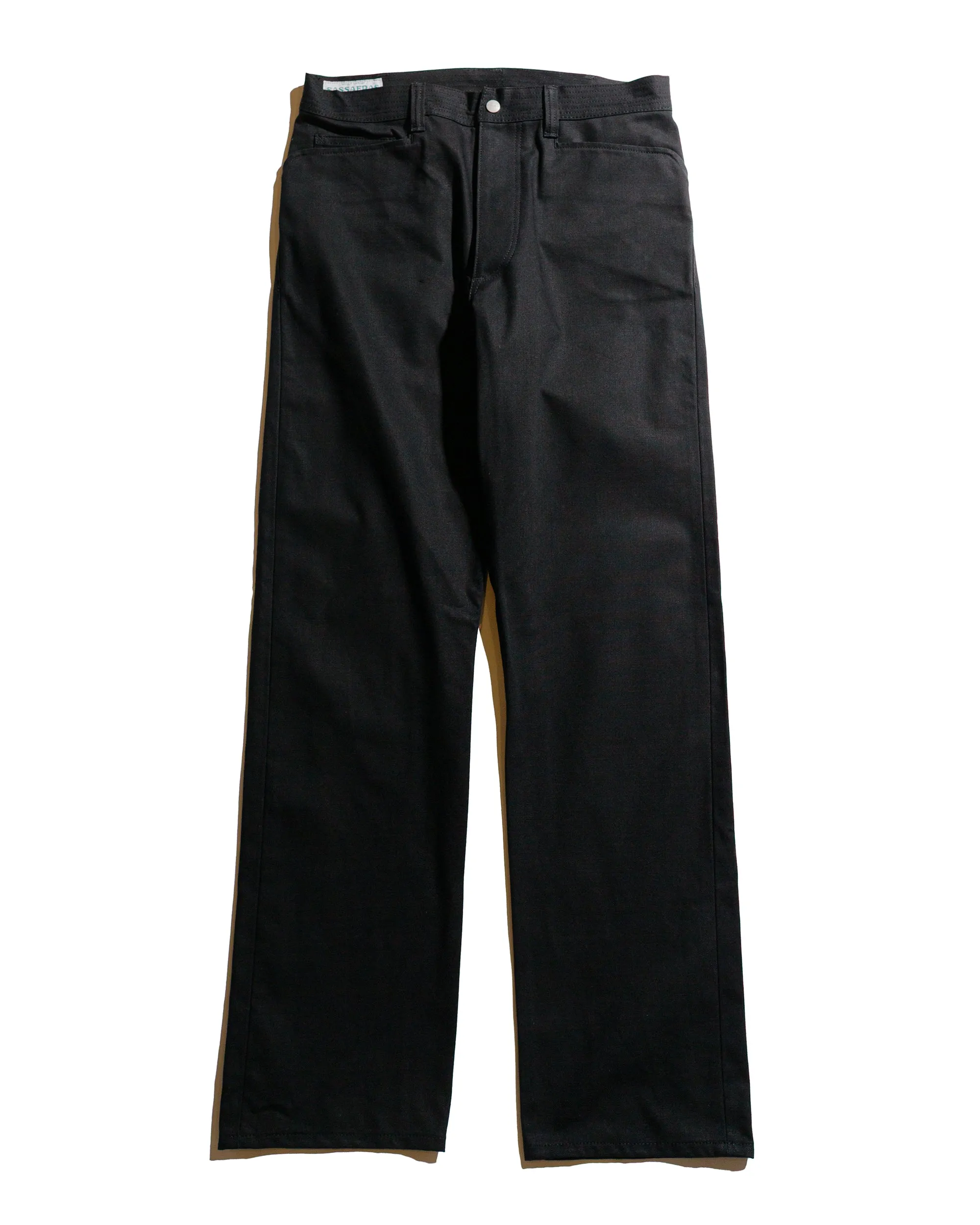 Sassafras Weeds Digger Pants Selvedge Duck Black sold by Lost & Found
