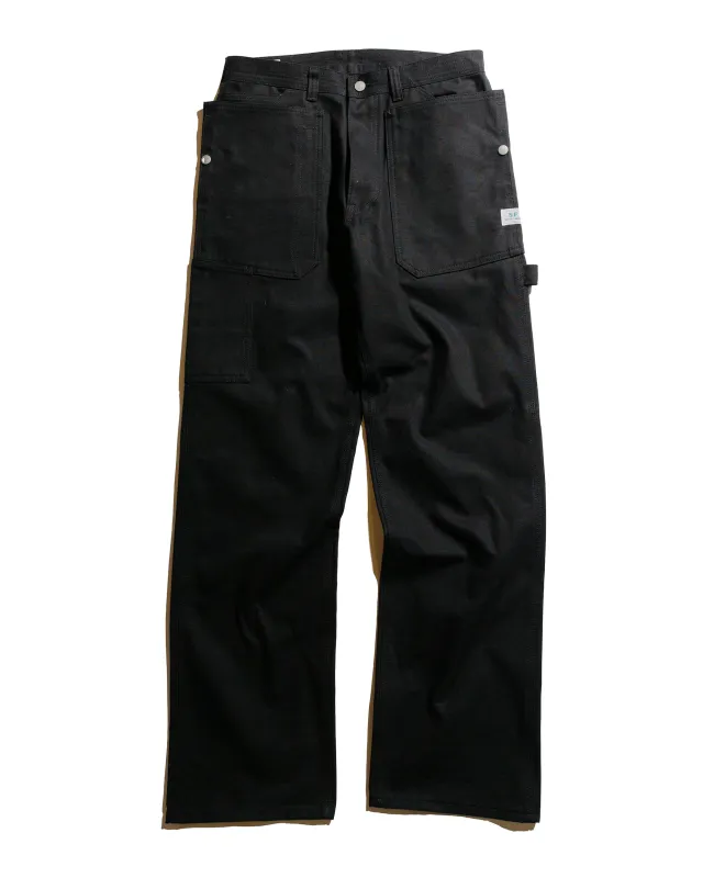 Sassafras Fall Leaf Gardener Pants Selvedge Duck Black sold by Lost & Found
