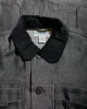 Sassafras Overgrown Warden Jacket 10oz Denim Black sold by Lost & Found