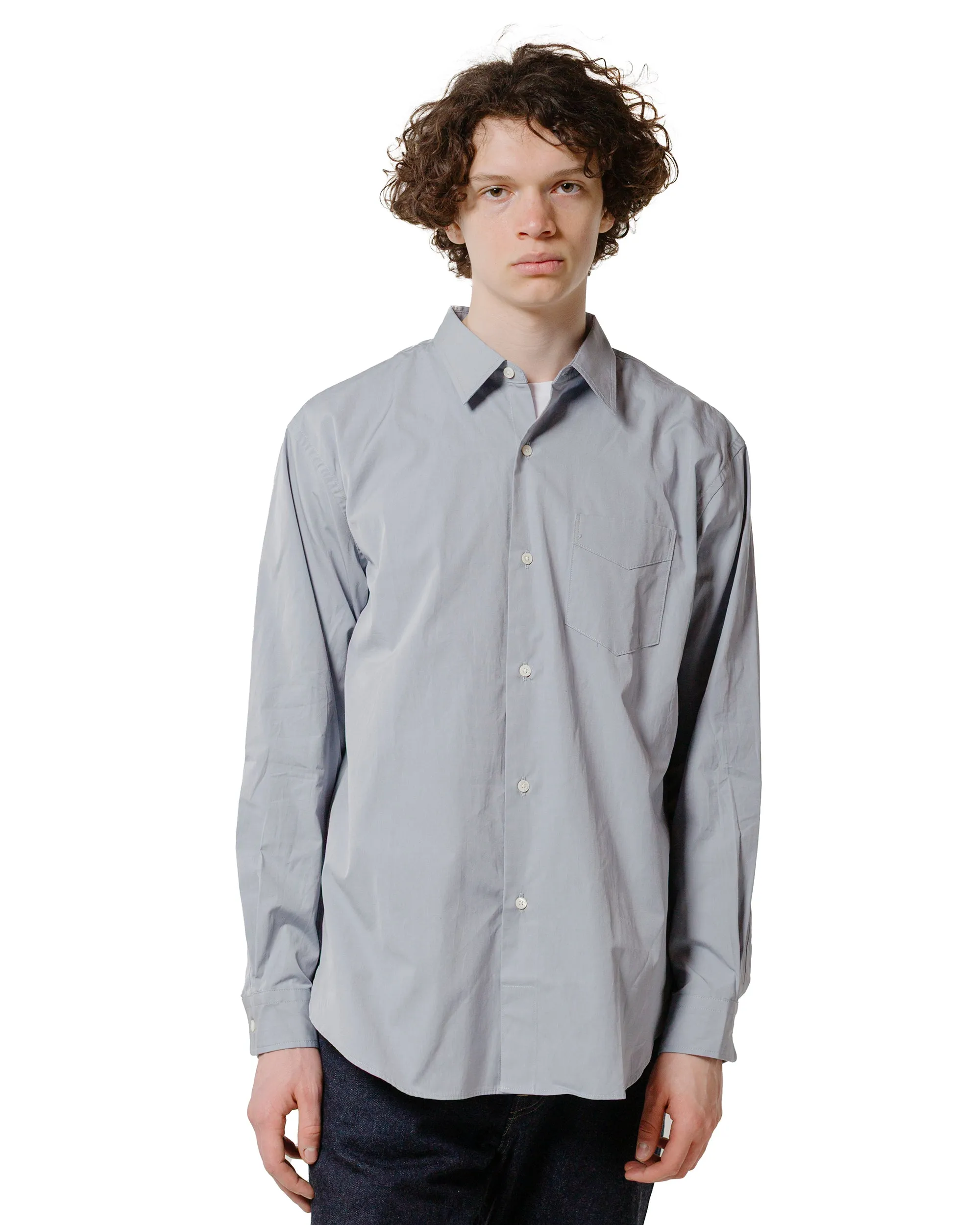 Phigvel Regular Collar Dress Shirt Old Sax sold by Lost & Found product image thumbnail 2