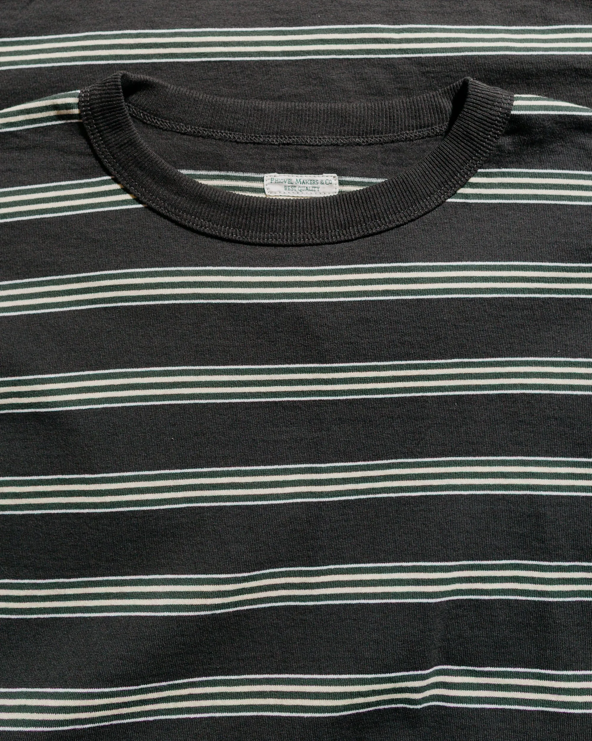 Phigvel Border Long Sleeve Top Graphite/Yellow sold by Lost & Found product image thumbnail 5