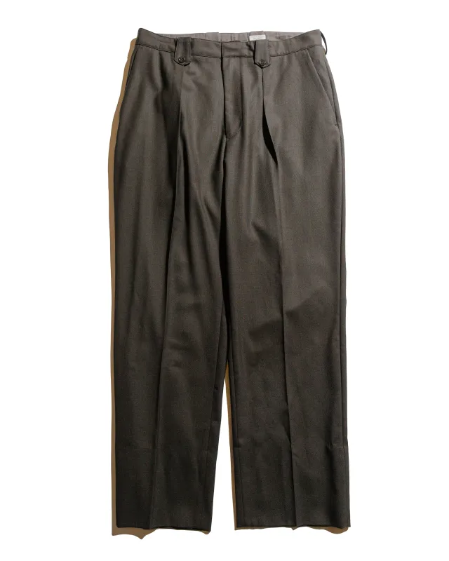 Phigvel Hopsack Safari Trousers Forest sold by Lost & Found