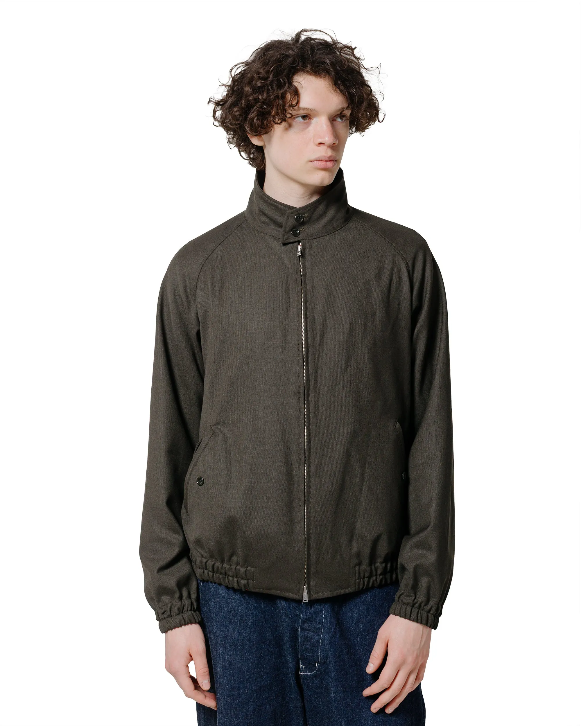Phigvel Hopsack Drizzler Jacket Forest sold by Lost & Found product image thumbnail 2