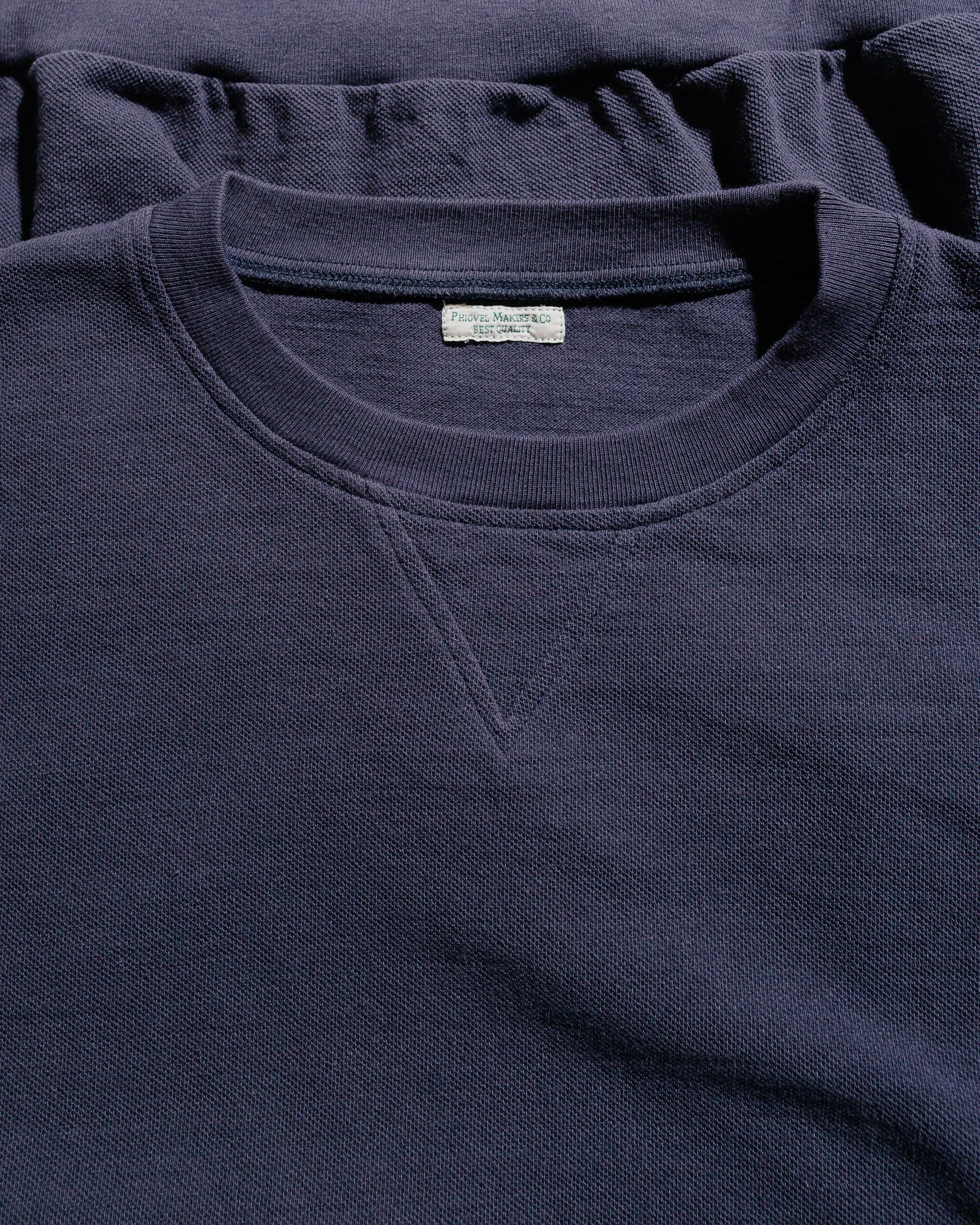 Phigvel Seed Stitch Sleeve Top Navy sold by Lost & Found product image thumbnail 5