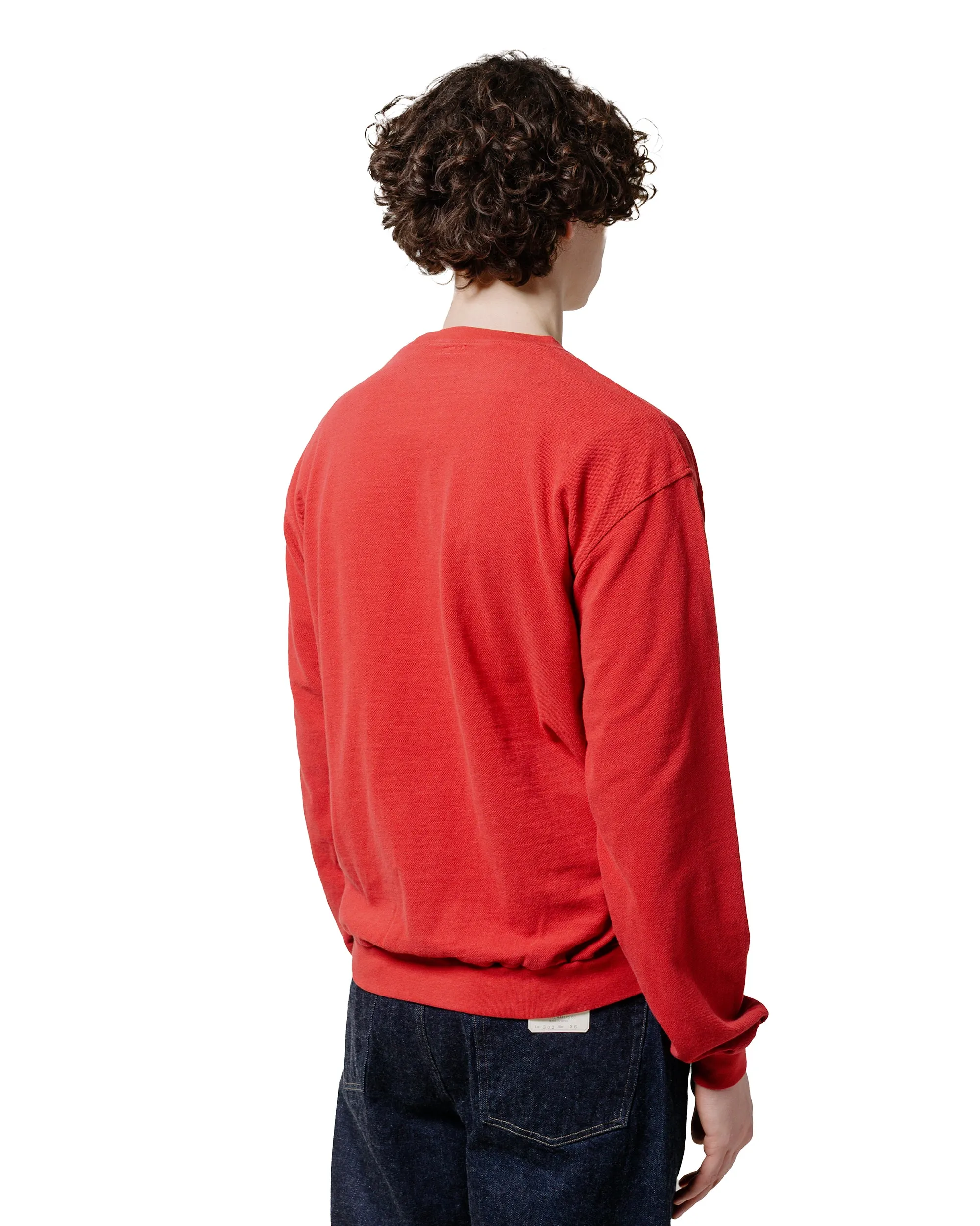 Phigvel Seed Stitch Sleeve Top Red sold by Lost & Found product image thumbnail 3