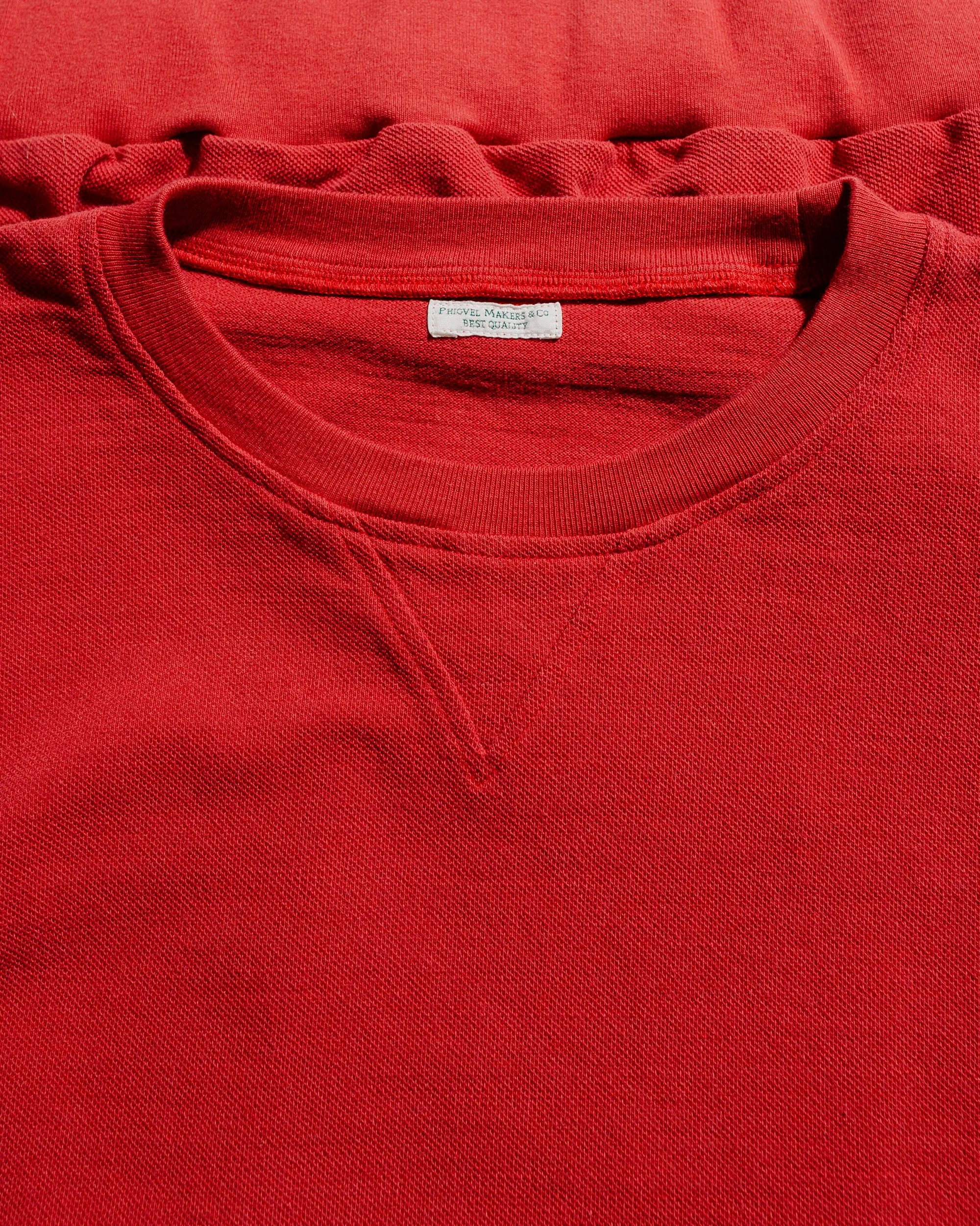 Phigvel Seed Stitch Sleeve Top Red sold by Lost & Found product image thumbnail 5