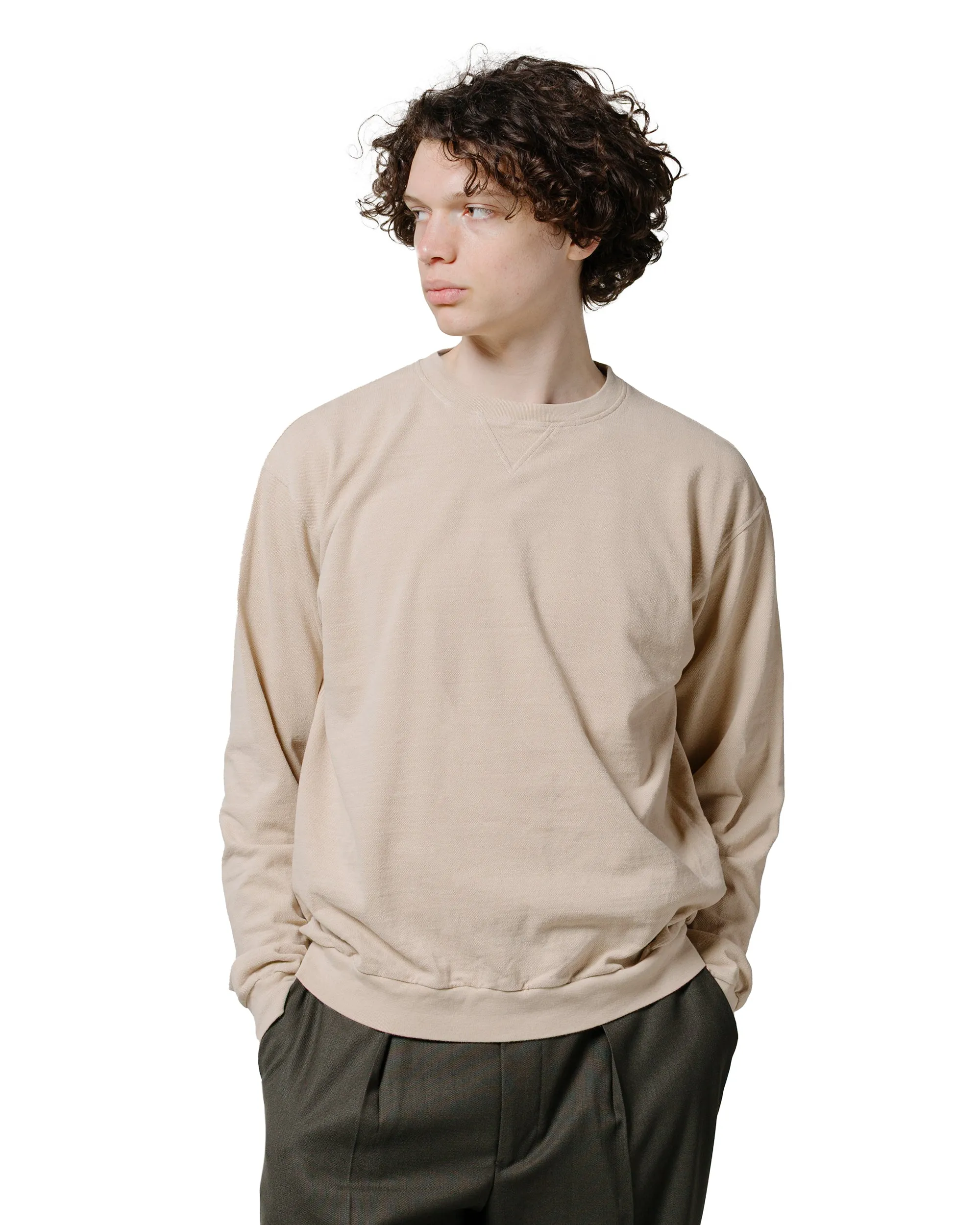 Phigvel Seed Stitch Sleeve Top Sand Beige sold by Lost & Found product image thumbnail 2