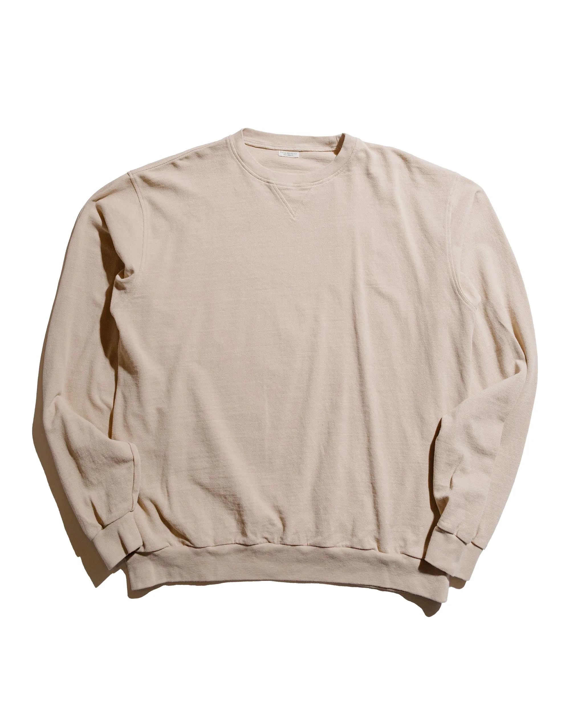 Phigvel Seed Stitch Sleeve Top Sand Beige sold by Lost & Found