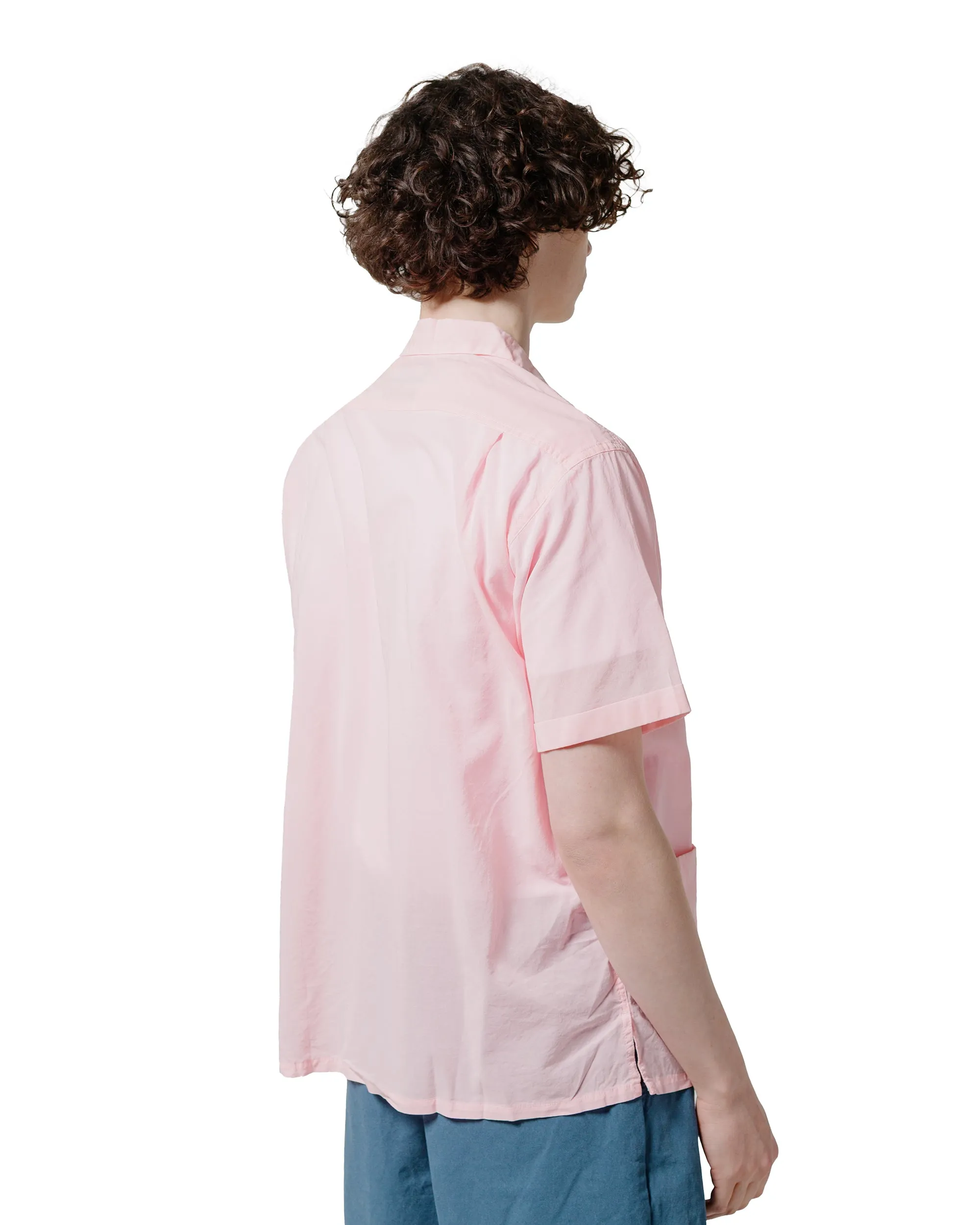 Beams Plus Beach Shirt 100/2 Organdy Garment Dyed Pink sold by Lost & Found product image thumbnail 3