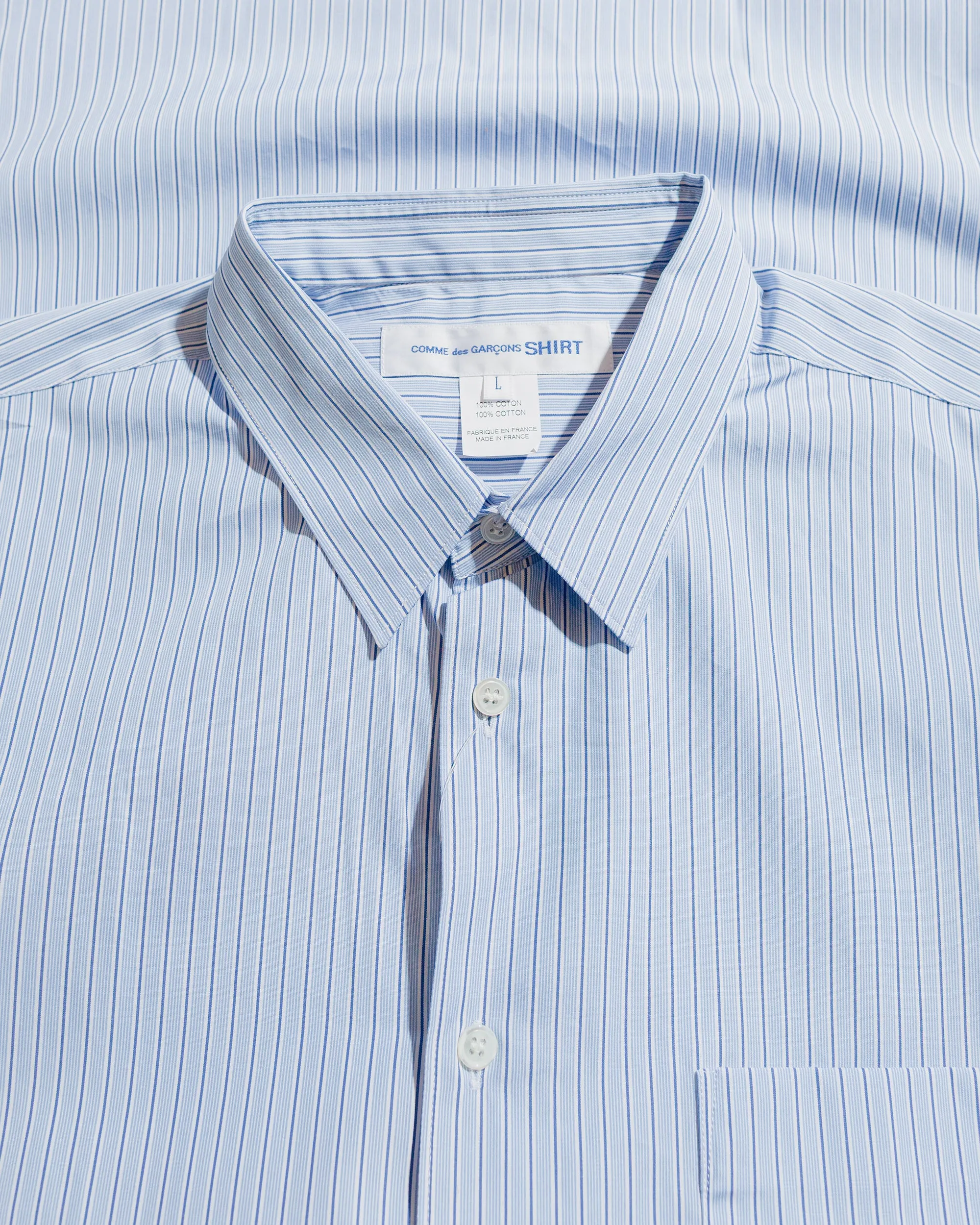 Comme des Garçons SHIRT Wide Classic Shirt Stripe 6 sold by Lost & Found product image thumbnail 5