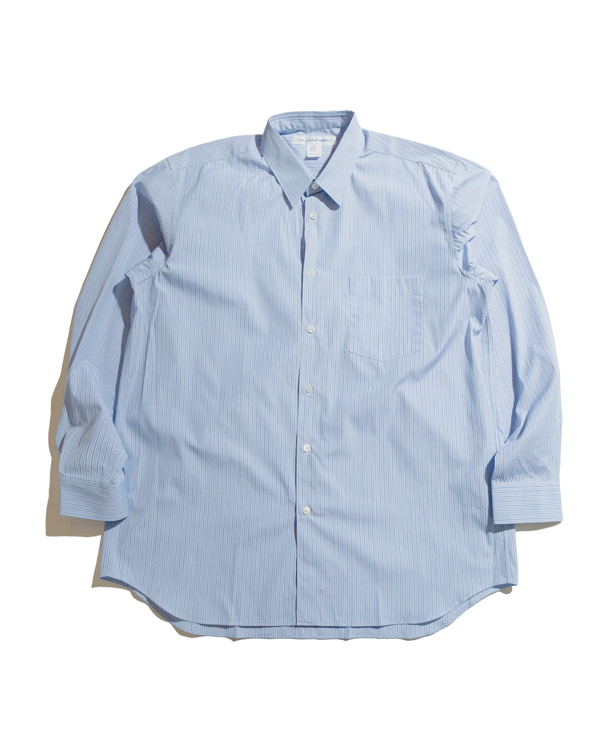 Comme des Garçons SHIRT Wide Classic Shirt Stripe 6 sold by Lost & Found