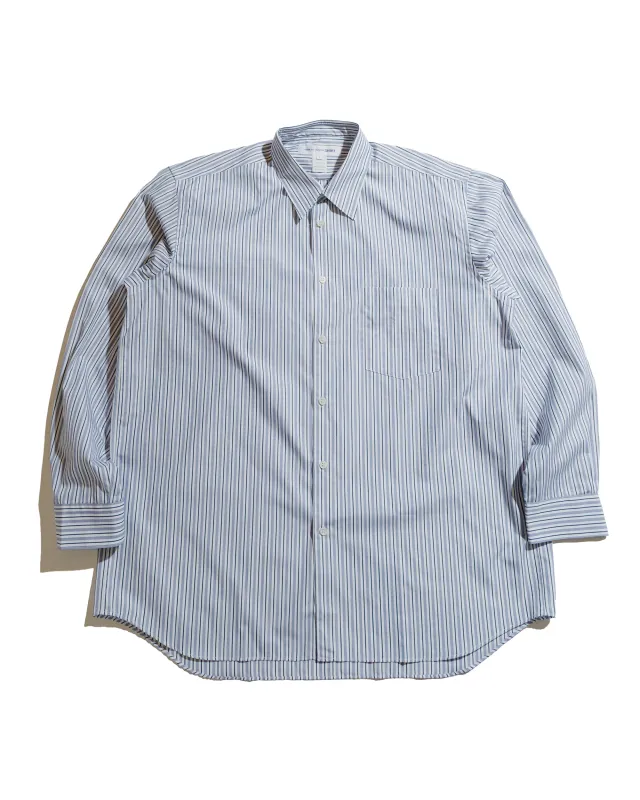 Comme des Garçons SHIRT Wide Classic Shirt Stripe 122 sold by Lost & Found