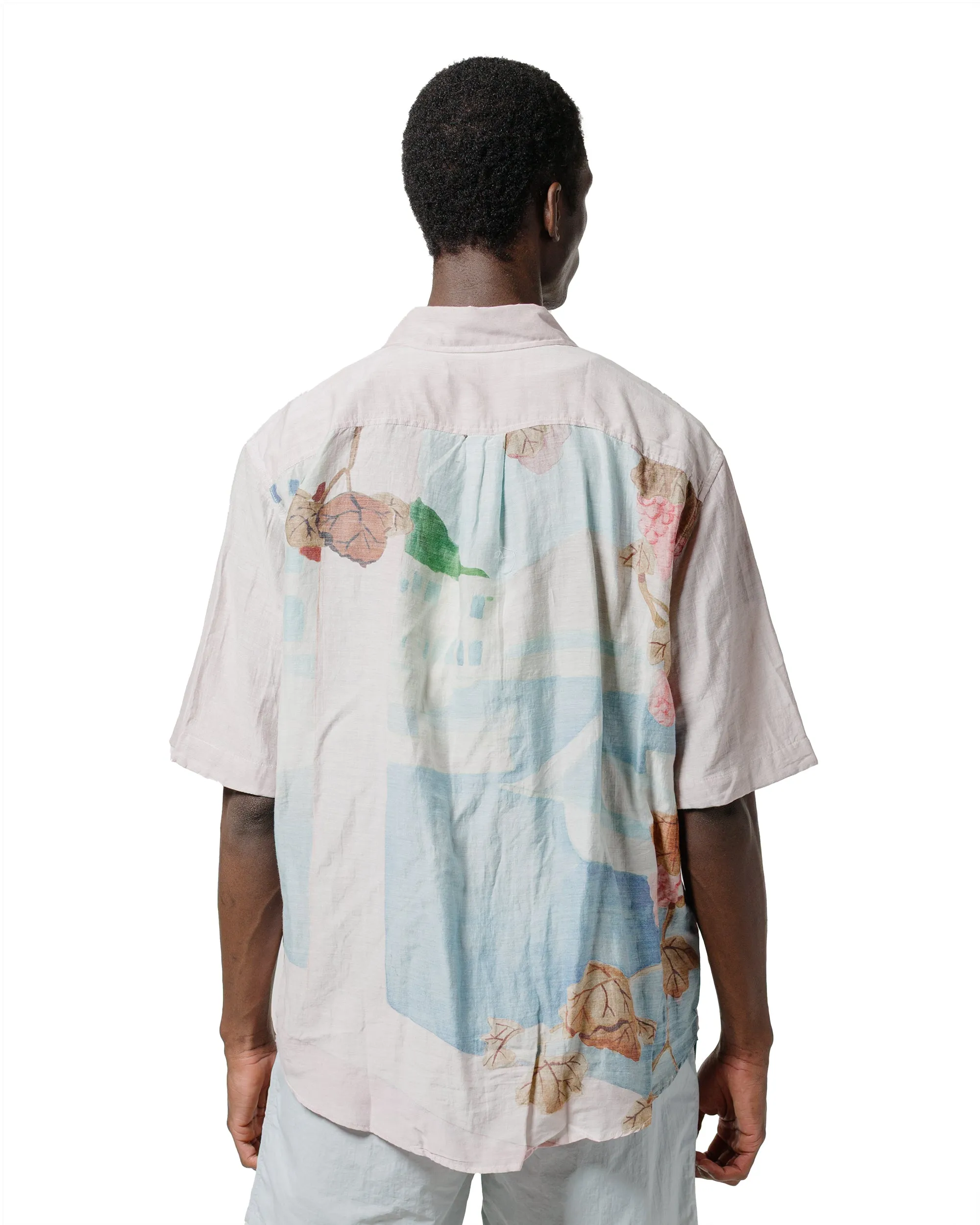 Our Legacy Beyond Shirt Shortsleeve Marina Vista Print Cotton Silk sold by Lost & Found product image thumbnail 3