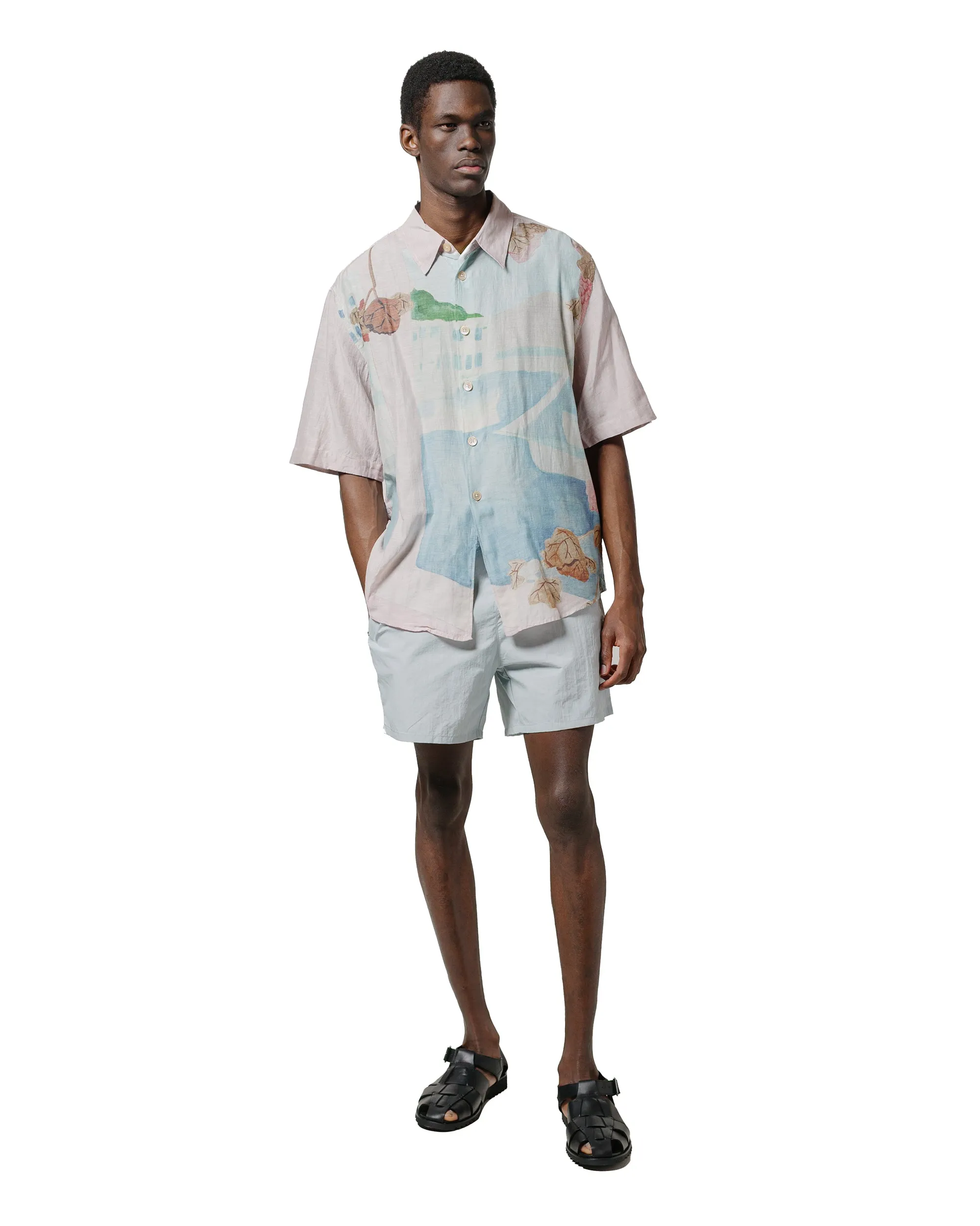 Our Legacy Beyond Shirt Shortsleeve Marina Vista Print Cotton Silk sold by Lost & Found product image thumbnail 4