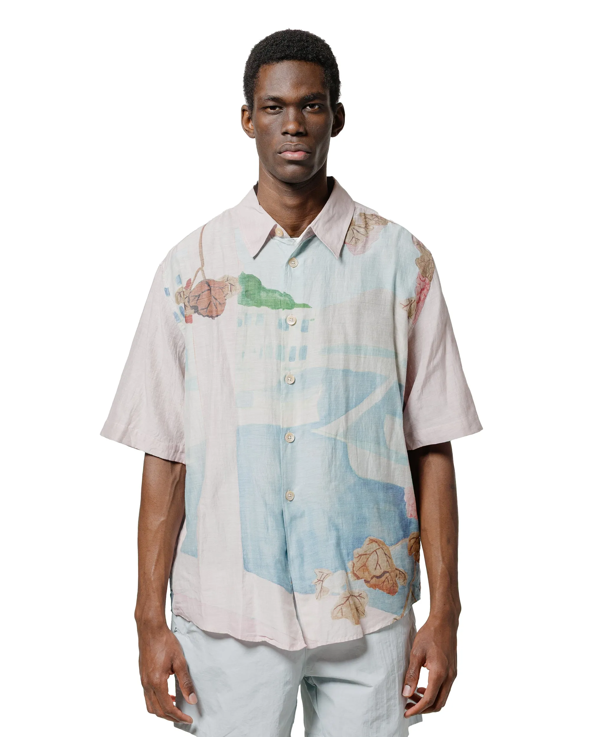 Our Legacy Beyond Shirt Shortsleeve Marina Vista Print Cotton Silk sold by Lost & Found product image thumbnail 2