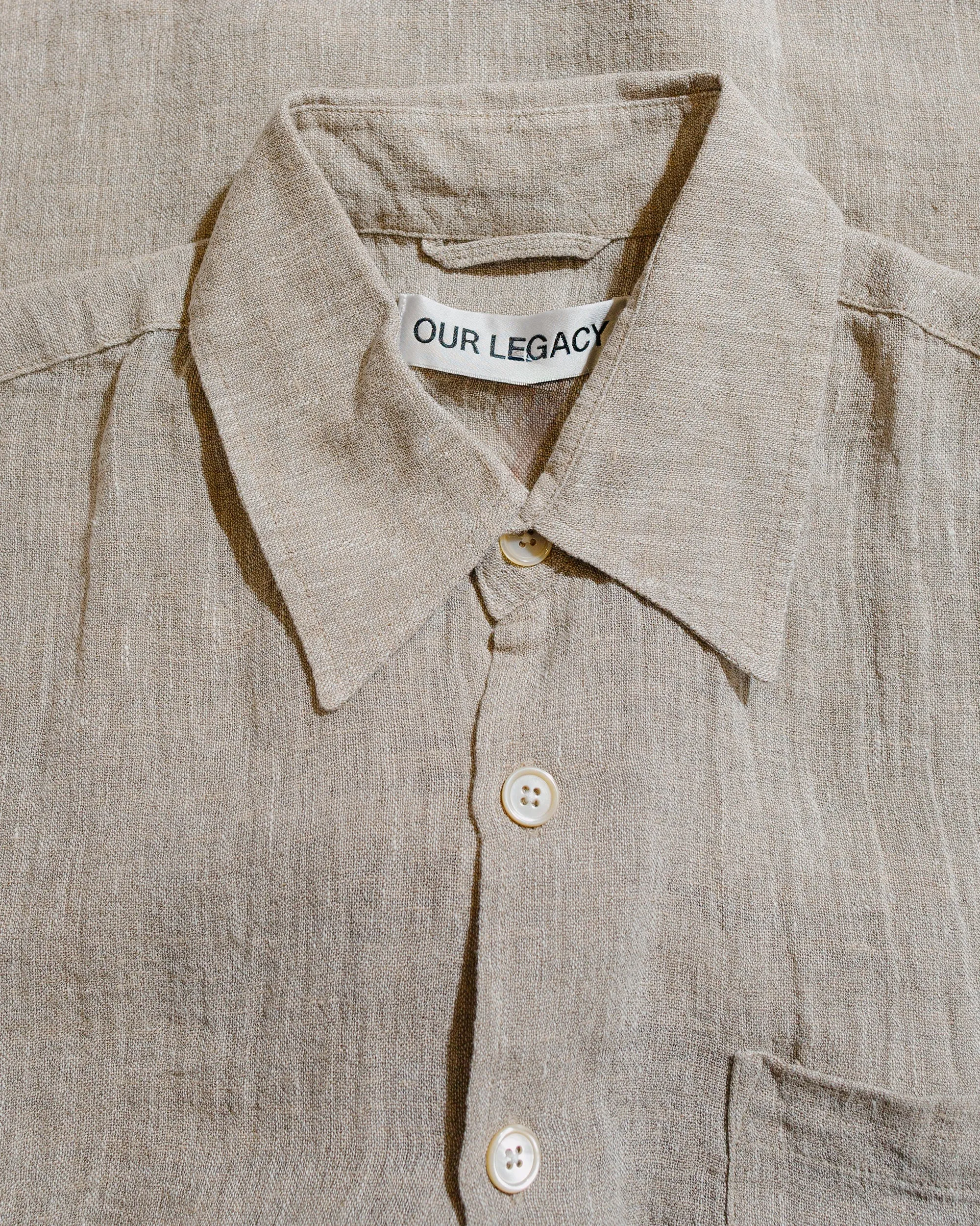 Our Legacy Above Shirt Pollen Dust Sparse Crepe Weave sold by Lost & Found product image thumbnail 5