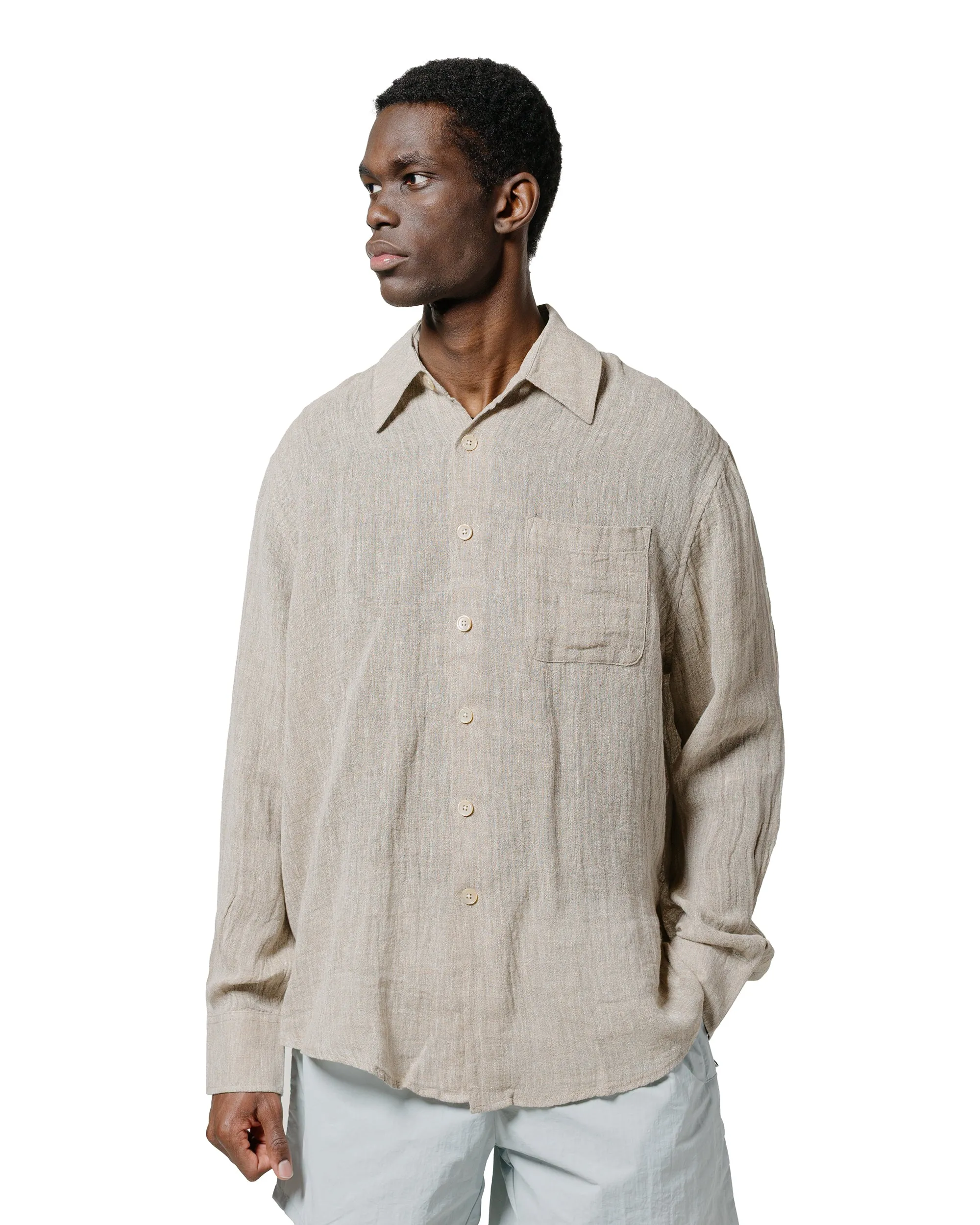 Our Legacy Above Shirt Pollen Dust Sparse Crepe Weave sold by Lost & Found product image thumbnail 2