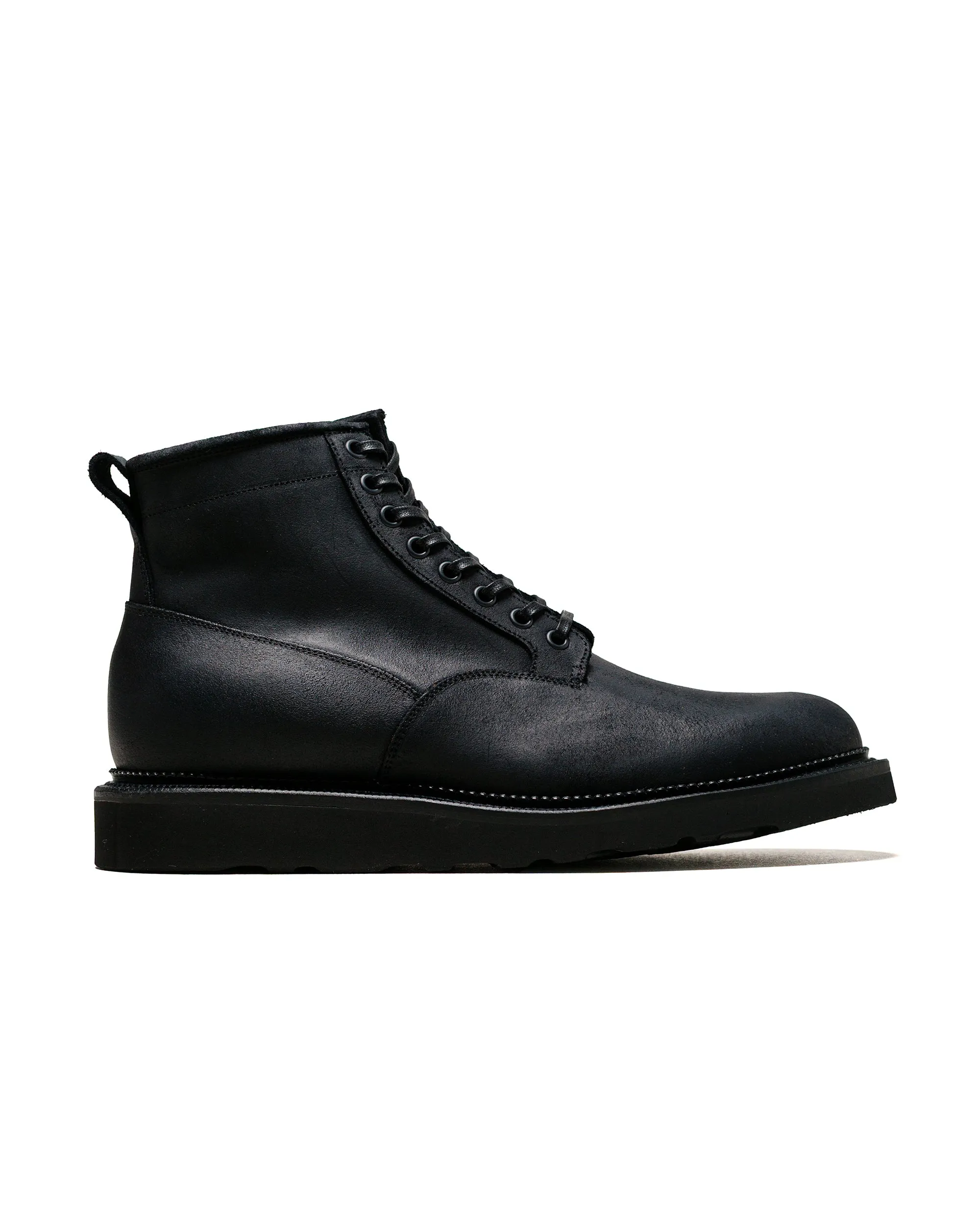 Viberg Scout Boot Black Waxy Commander sold by Lost & Found