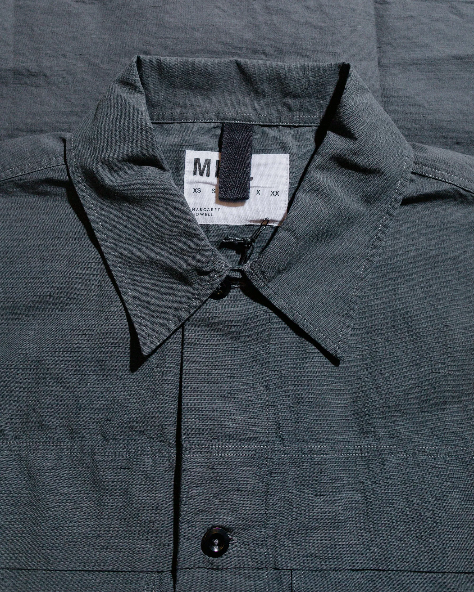 MHL Storm Flap Shirt Dry Cotton Linen Carbon sold by Lost & Found product image thumbnail 5