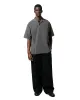 marka Danish Army Trousers Linen Herringbone Black sold by Lost & Found