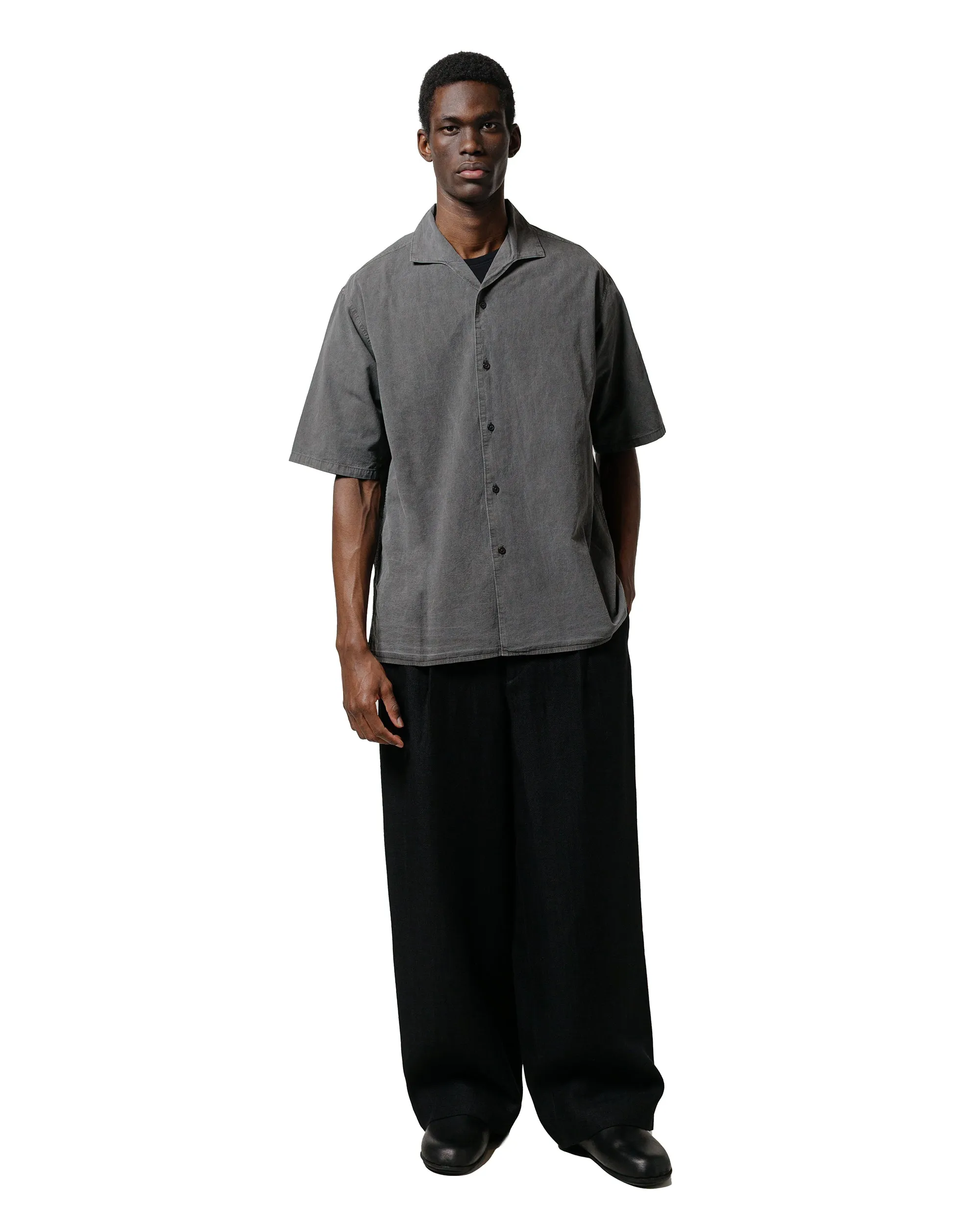 marka Danish Army Trousers Linen Herringbone Black sold by Lost & Found product image thumbnail 4