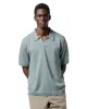 Norse Projects Leif Cotton Linen Polo Greyish Blue sold by Lost & Found