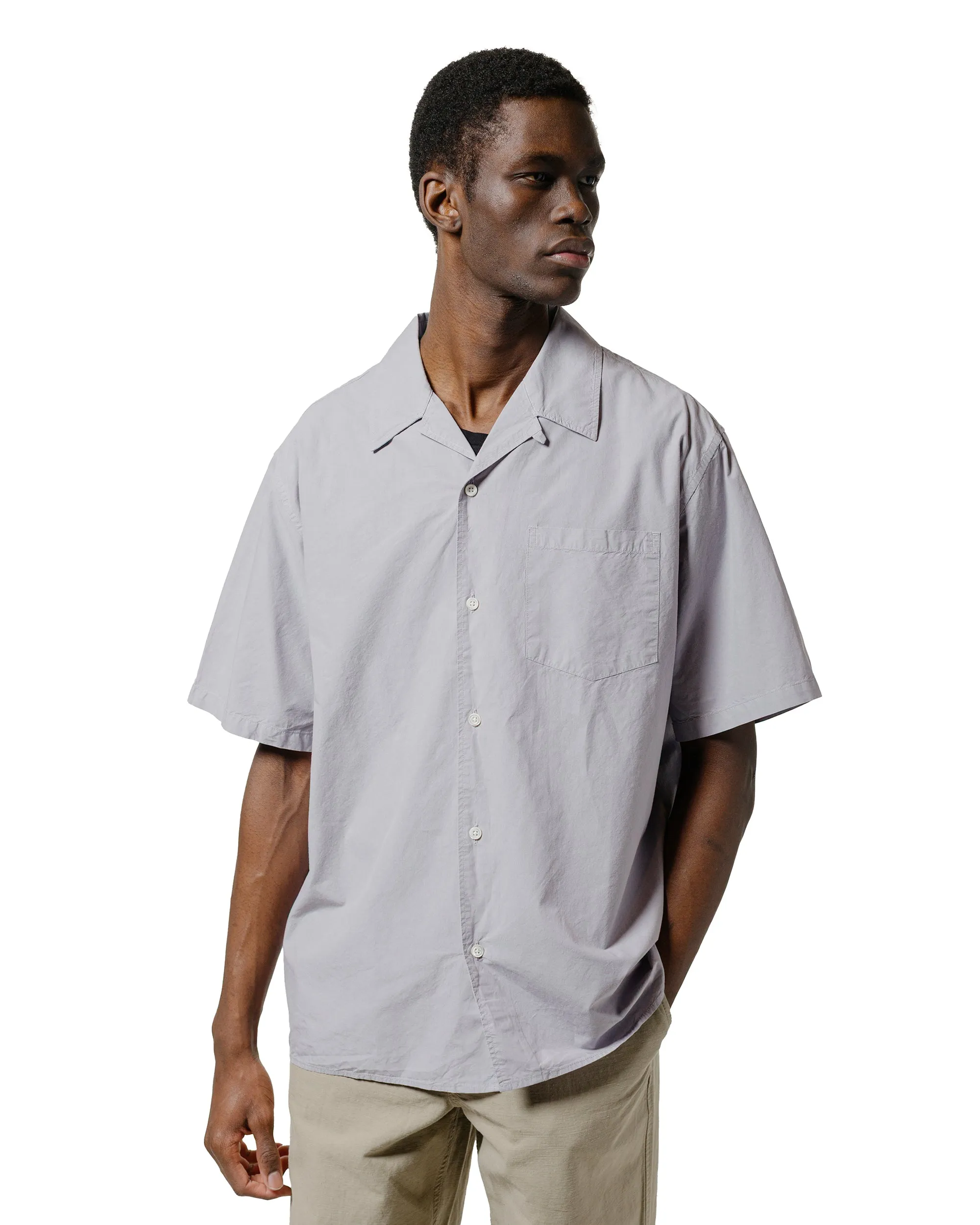 Norse Projects Carsten Cotton Tencel Shirt Crocus Purple sold by Lost & Found product image thumbnail 2