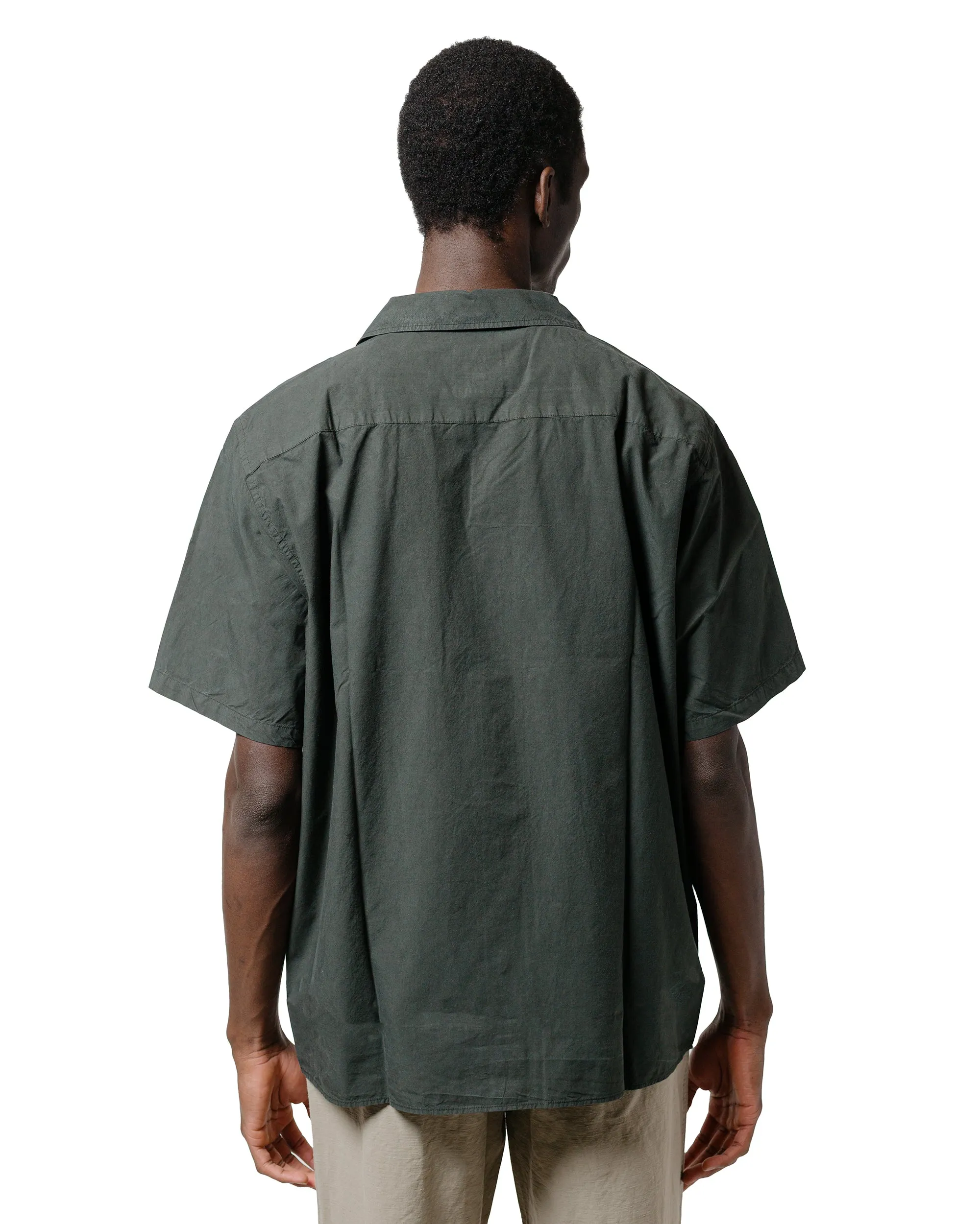 Norse Projects Carsten Cotton Tencel Shirt Black Olive sold by Lost & Found product image thumbnail 3