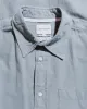 Norse Projects Algot Relaxed Cotton Linen Shirt Greyish Blue sold by Lost & Found