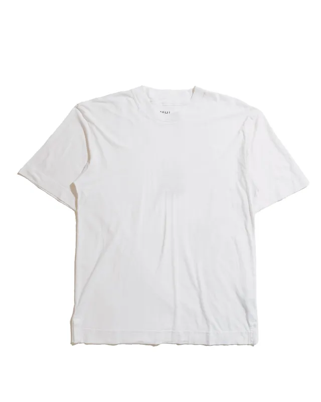 MHL Simple T-Shirt Organic Cotton Linen Jersey White sold by Lost & Found