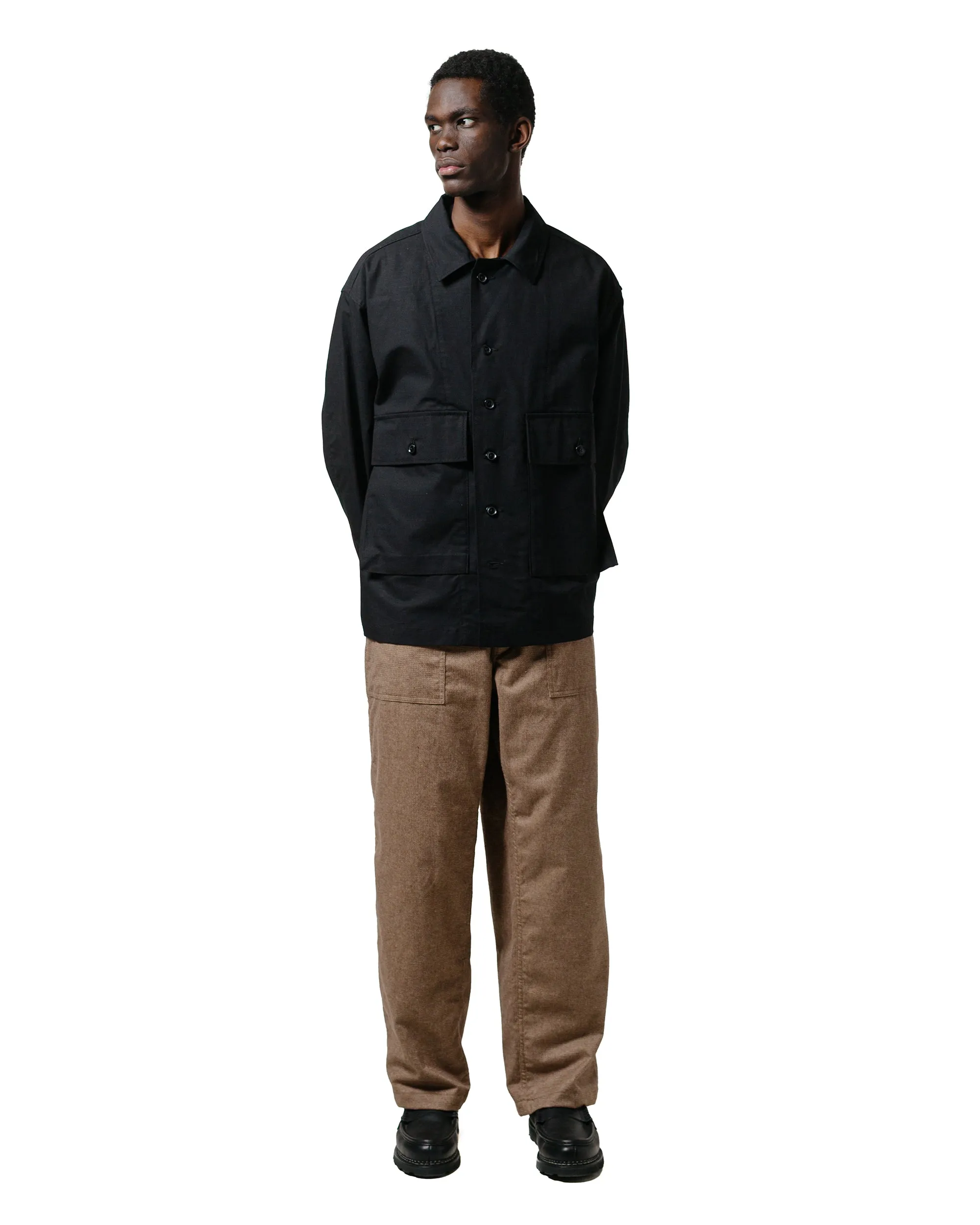 Engineered Garments Workaday Fatigue Pant Brown CP Homespun sold by Lost & Found product image thumbnail 4