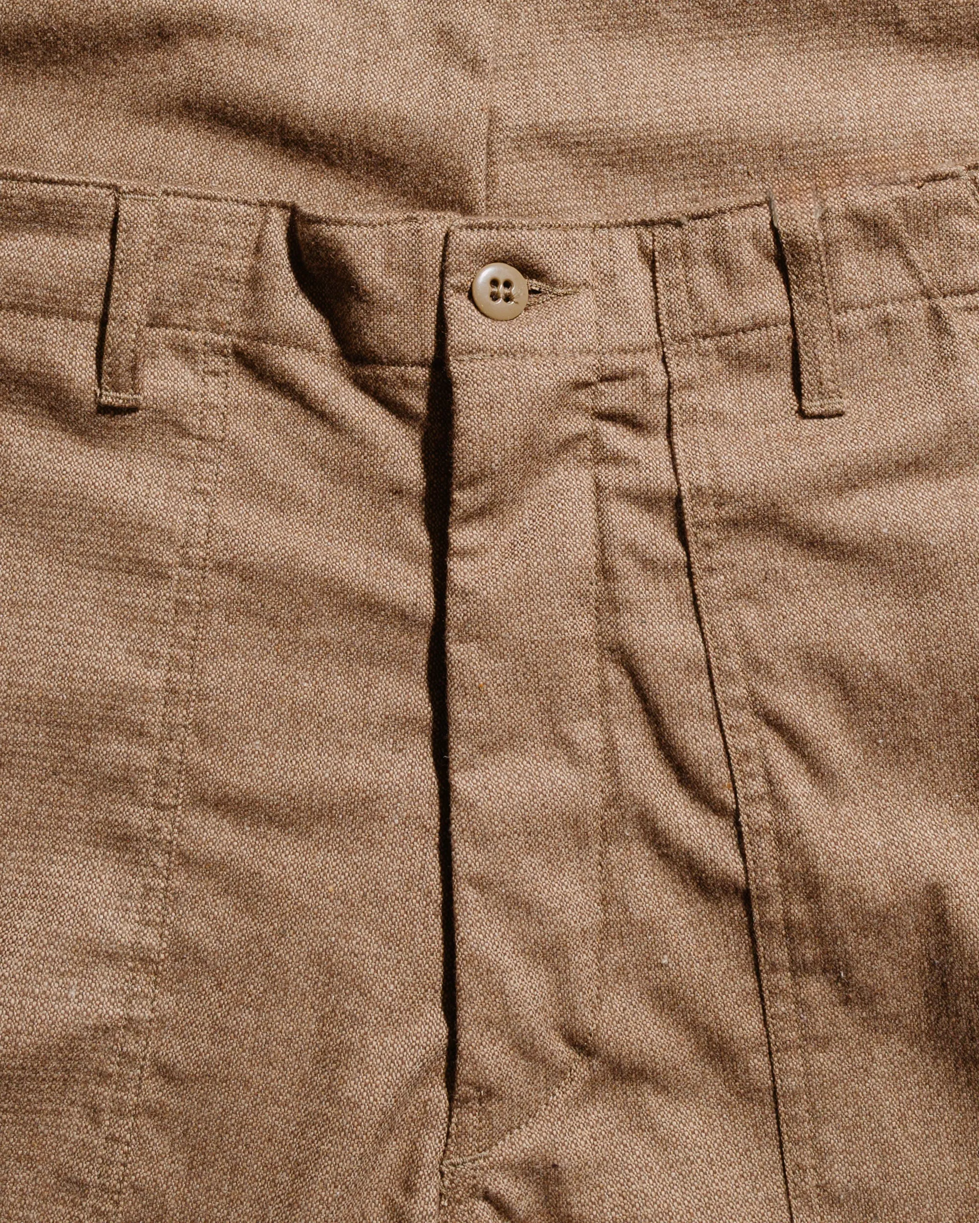 Engineered Garments Workaday Fatigue Pant Brown CP Homespun sold by Lost & Found product image thumbnail 5