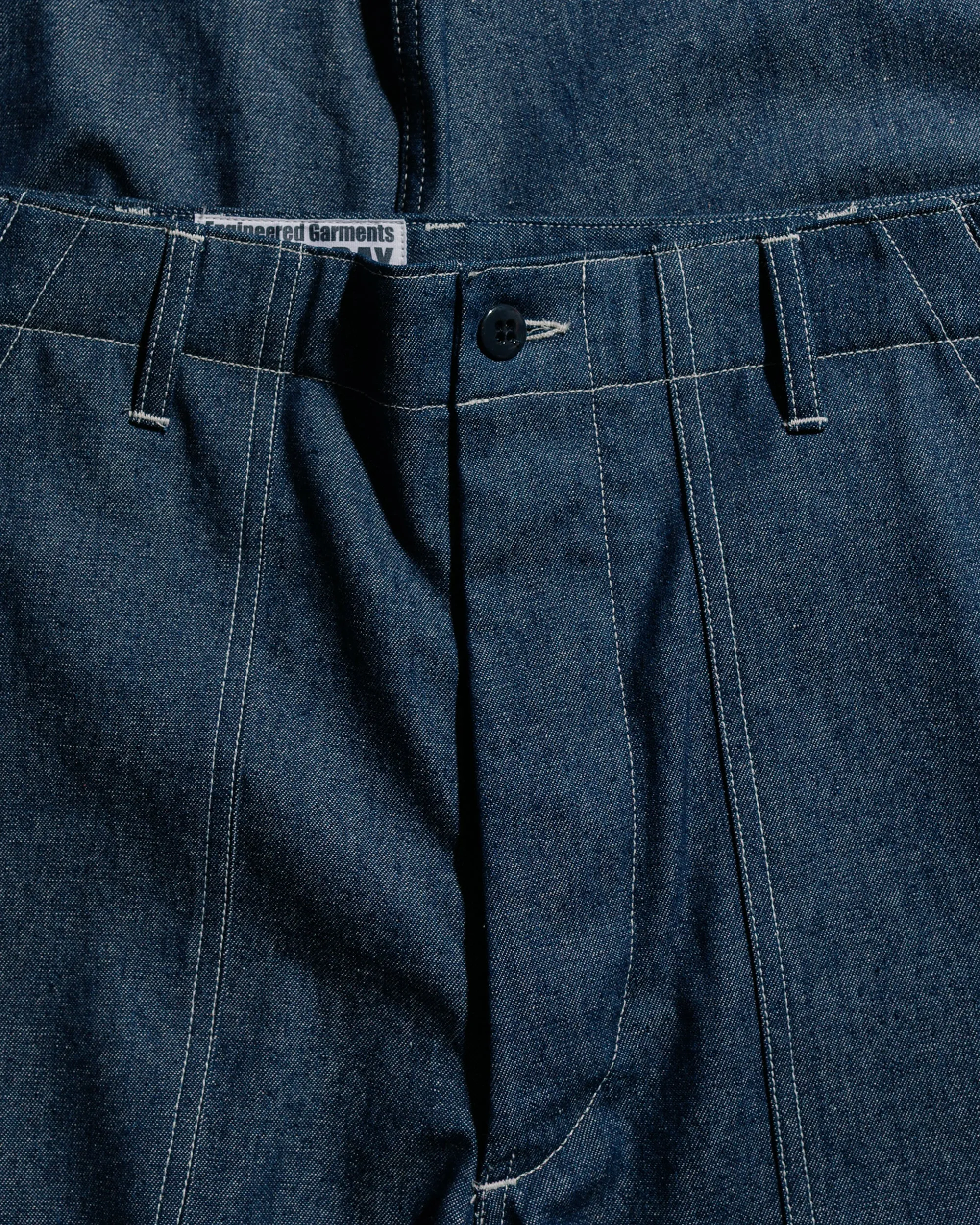 Engineered Garments Workaday Fatigue Pant Indigo Industrial 8oz Denim sold by Lost & Found product image thumbnail 5