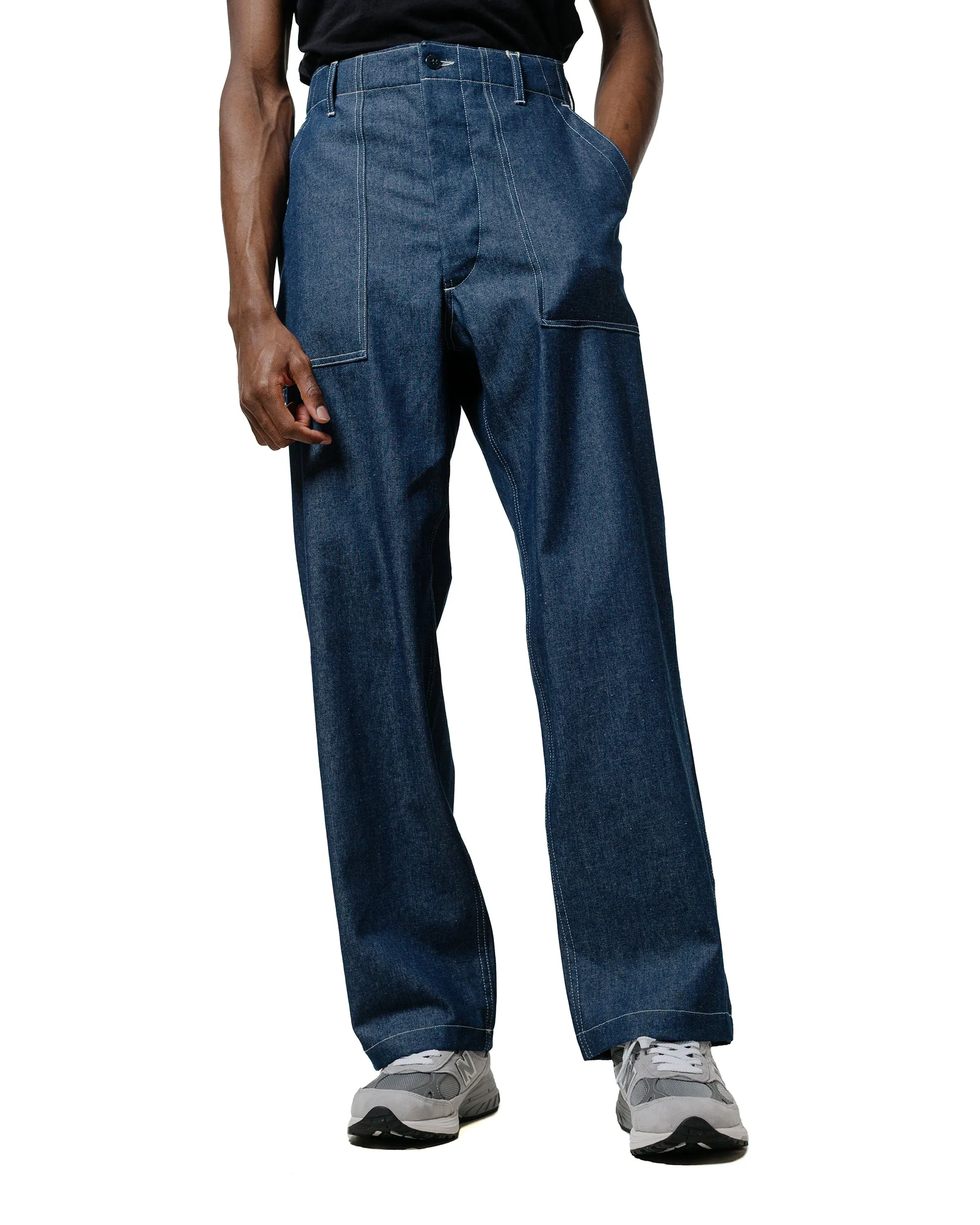 Engineered Garments Workaday Fatigue Pant Indigo Industrial 8oz Denim sold by Lost & Found product image thumbnail 2