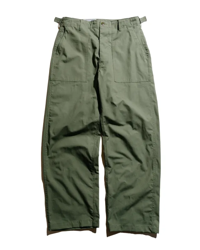 Engineered Garments Workaday Fatigue Pant Olive Cotton Ripstop sold by Lost & Found