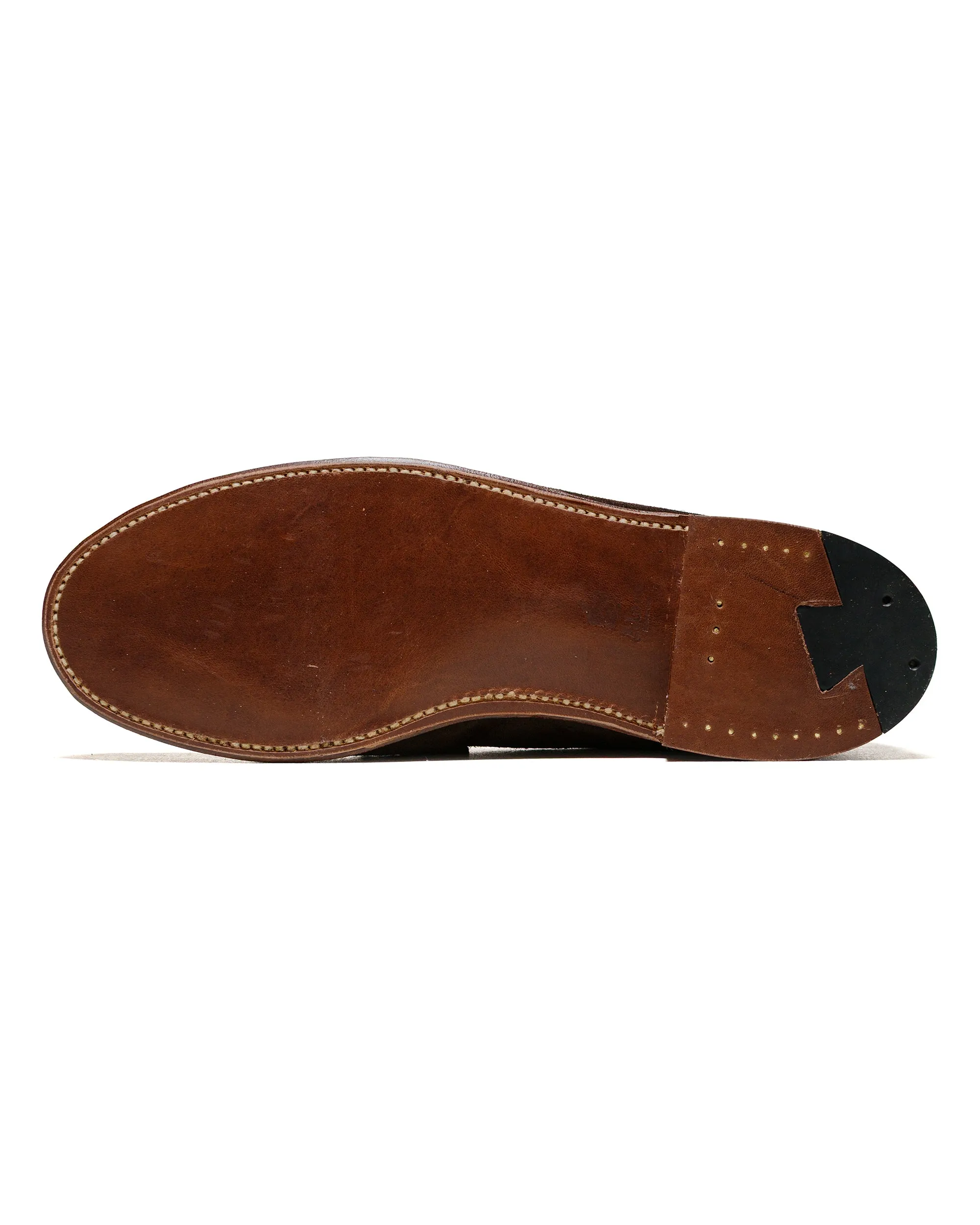 Alden Penny Loafer Dark Brown Suede 5738F sold by Lost & Found product image thumbnail 5