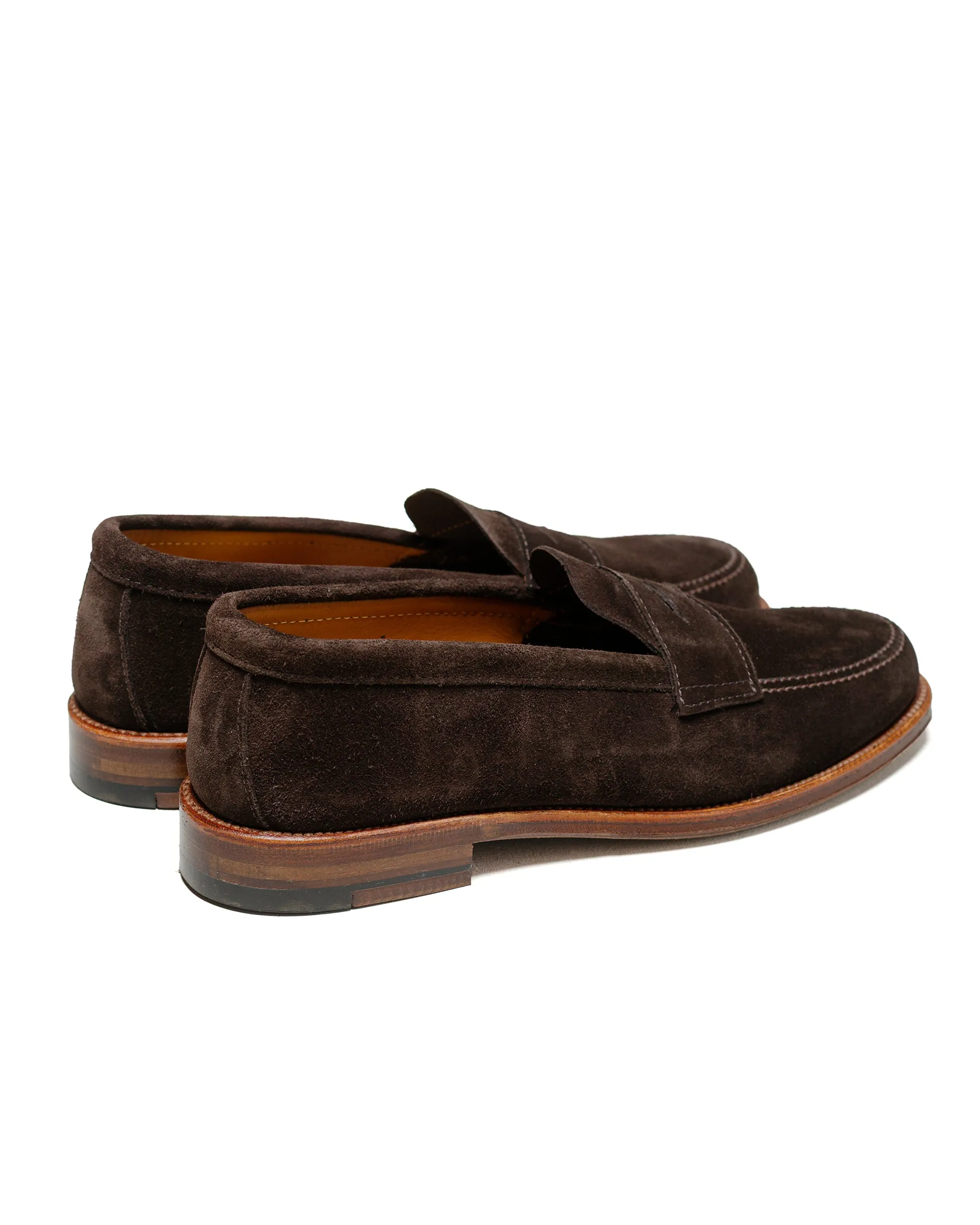 Alden Penny Loafer Dark Brown Suede 5738F sold by Lost & Found product image thumbnail 3