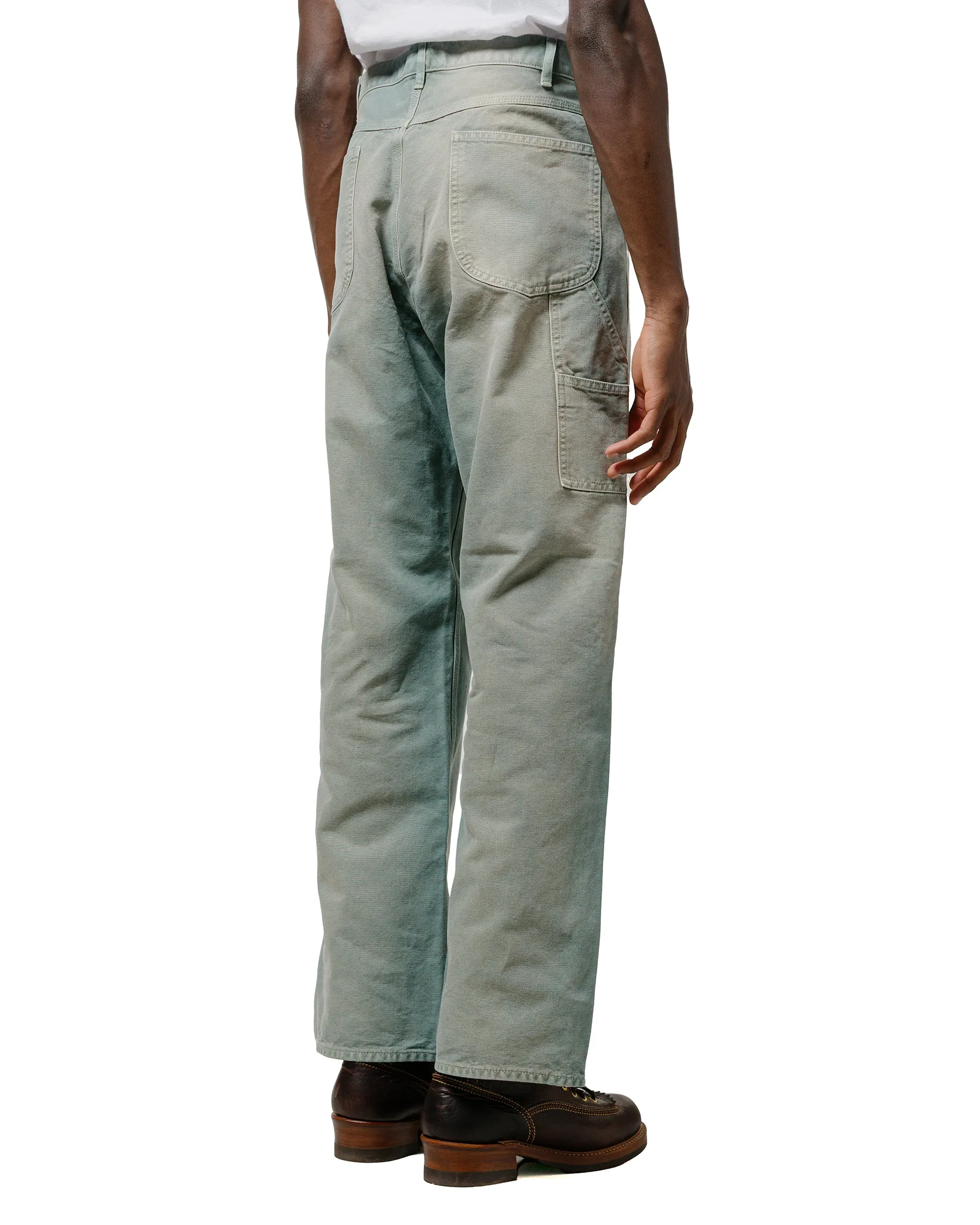 Auralee Organic Cotton Duck Pants Ash Green sold by Lost & Found product image thumbnail 3
