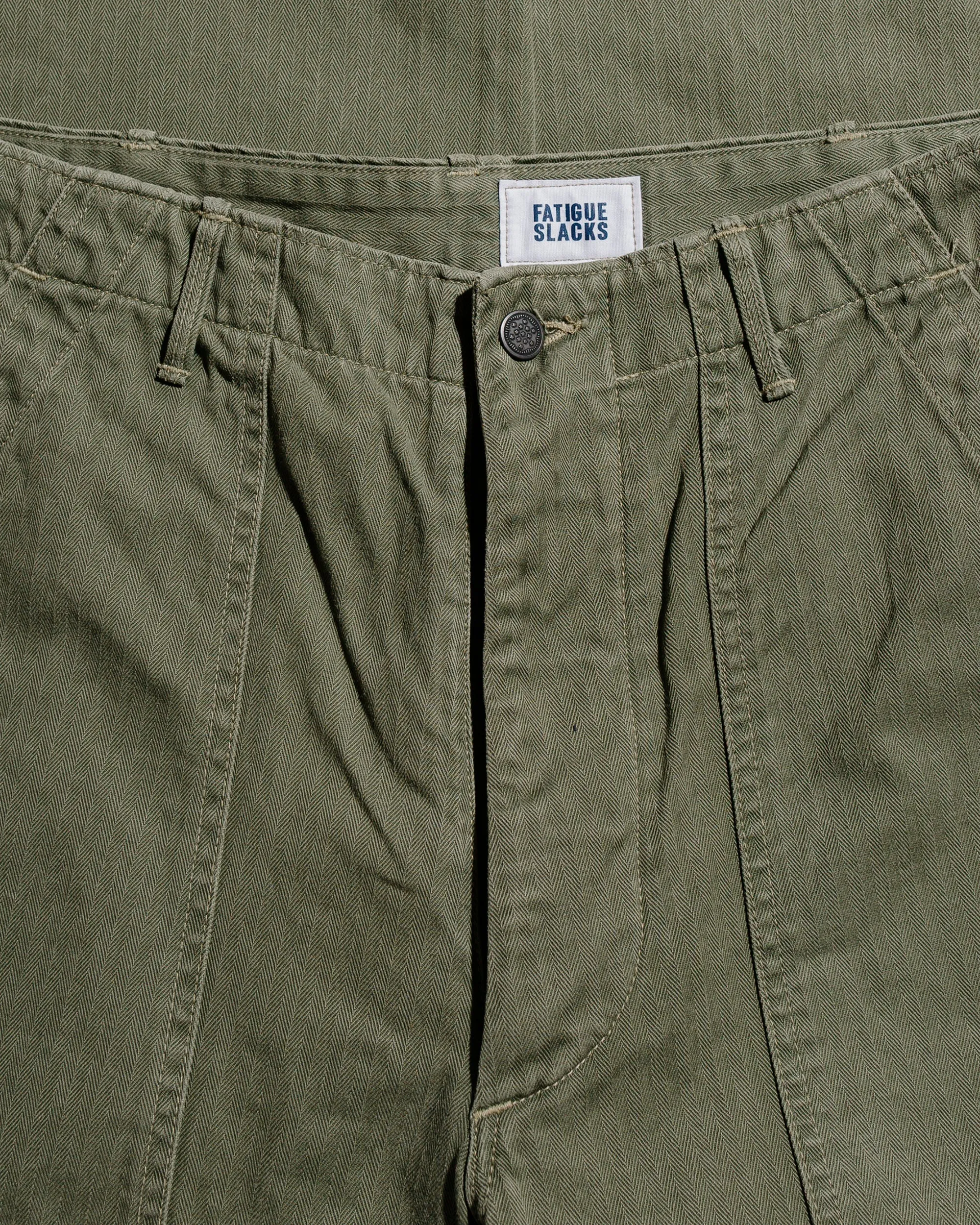 The Corona Utility FP001-01 'Utility Slacks' SZ Military H.B.T Light OG w/ Bio-Wash sold by Lost & Found product image thumbnail 5
