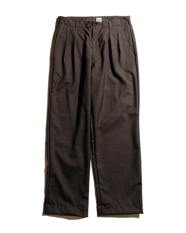 The Corona Utility CP026 2T Desert Slacks Wool Tropical Cloth Top Brown sold by Lost & Found