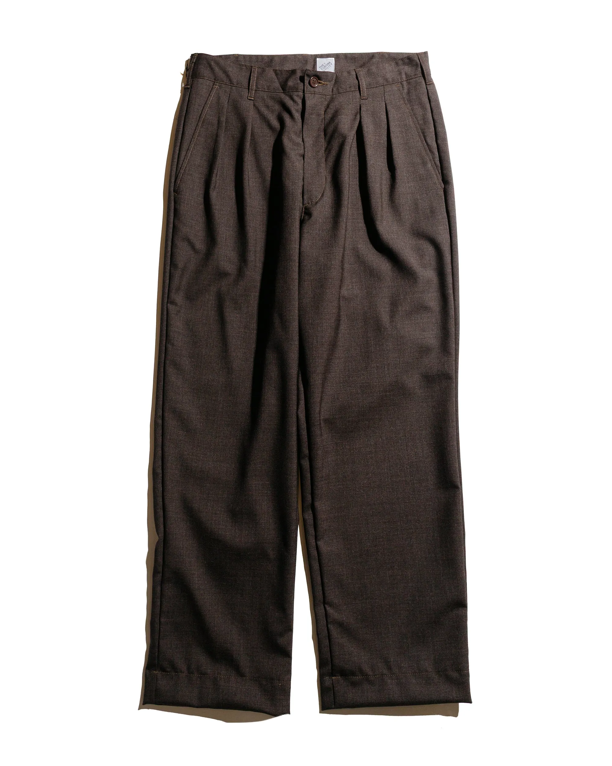 The Corona Utility CP026 2T Desert Slacks Wool Tropical Cloth Top Brown sold by Lost & Found