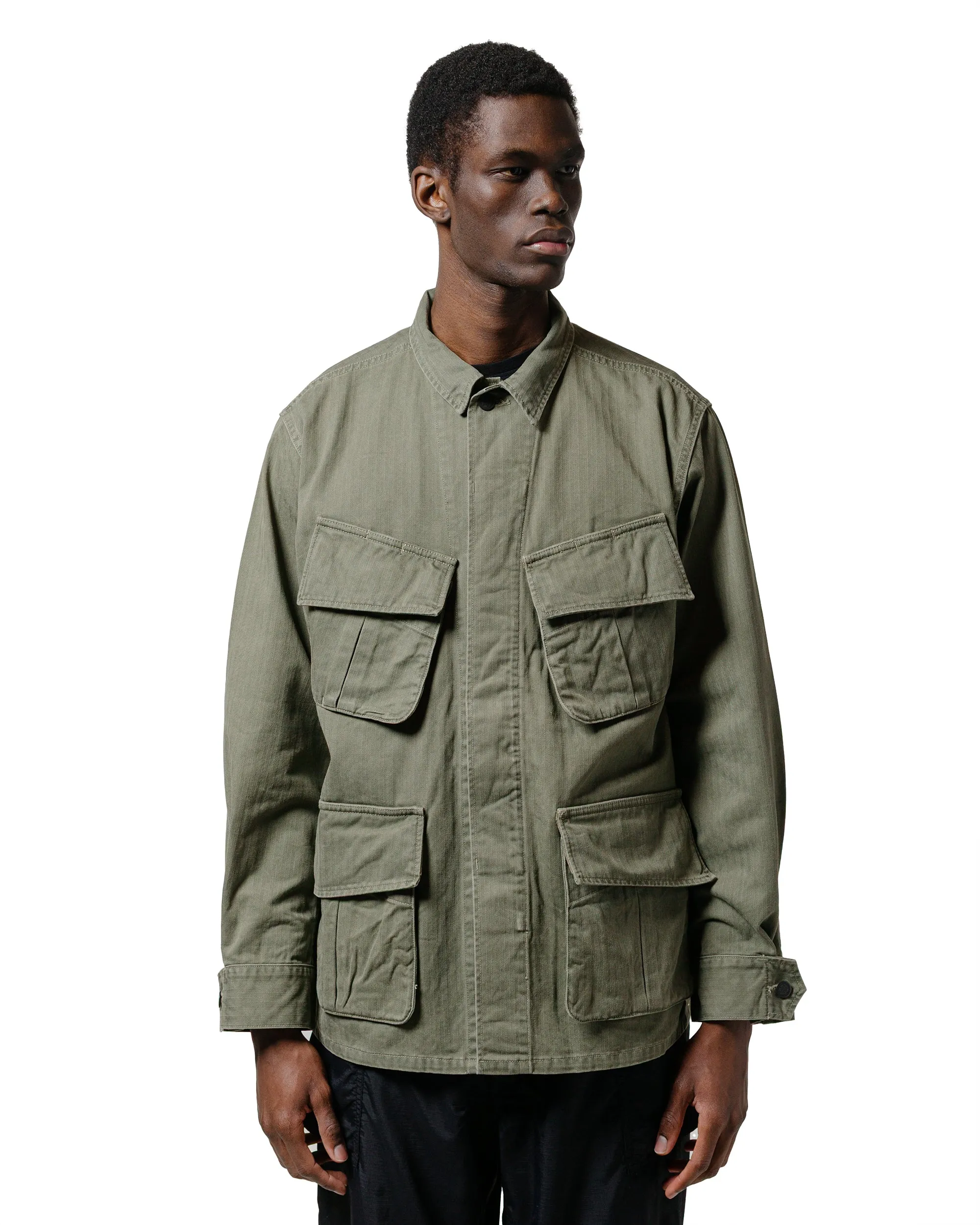 The Corona Utility CJ096 Corona Jungle Jacket SZ Military H.B.T Light OG w/ Bio-Wash sold by Lost & Found product image thumbnail 2