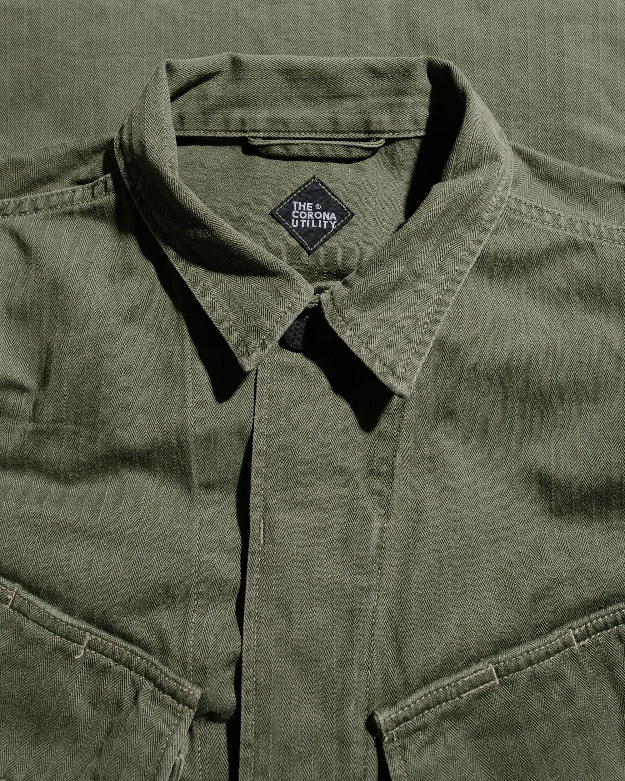 The Corona Utility CJ096 Corona Jungle Jacket SZ Military H.B.T Light OG w/ Bio-Wash sold by Lost & Found product image thumbnail 5