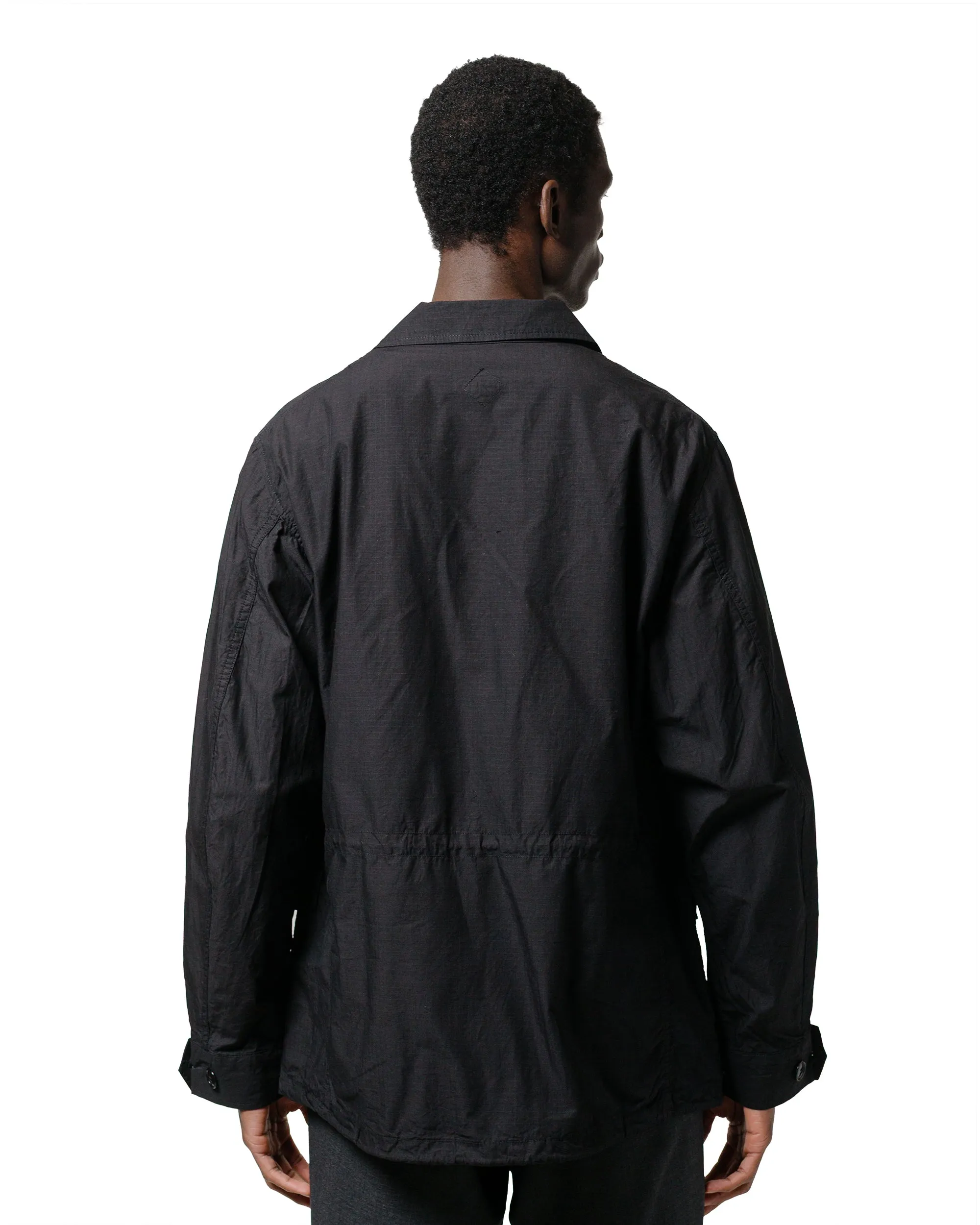 The Corona Utility CJ073 Corona M-43 Field Jacket Cotton Ripstop Light Black sold by Lost & Found product image thumbnail 3
