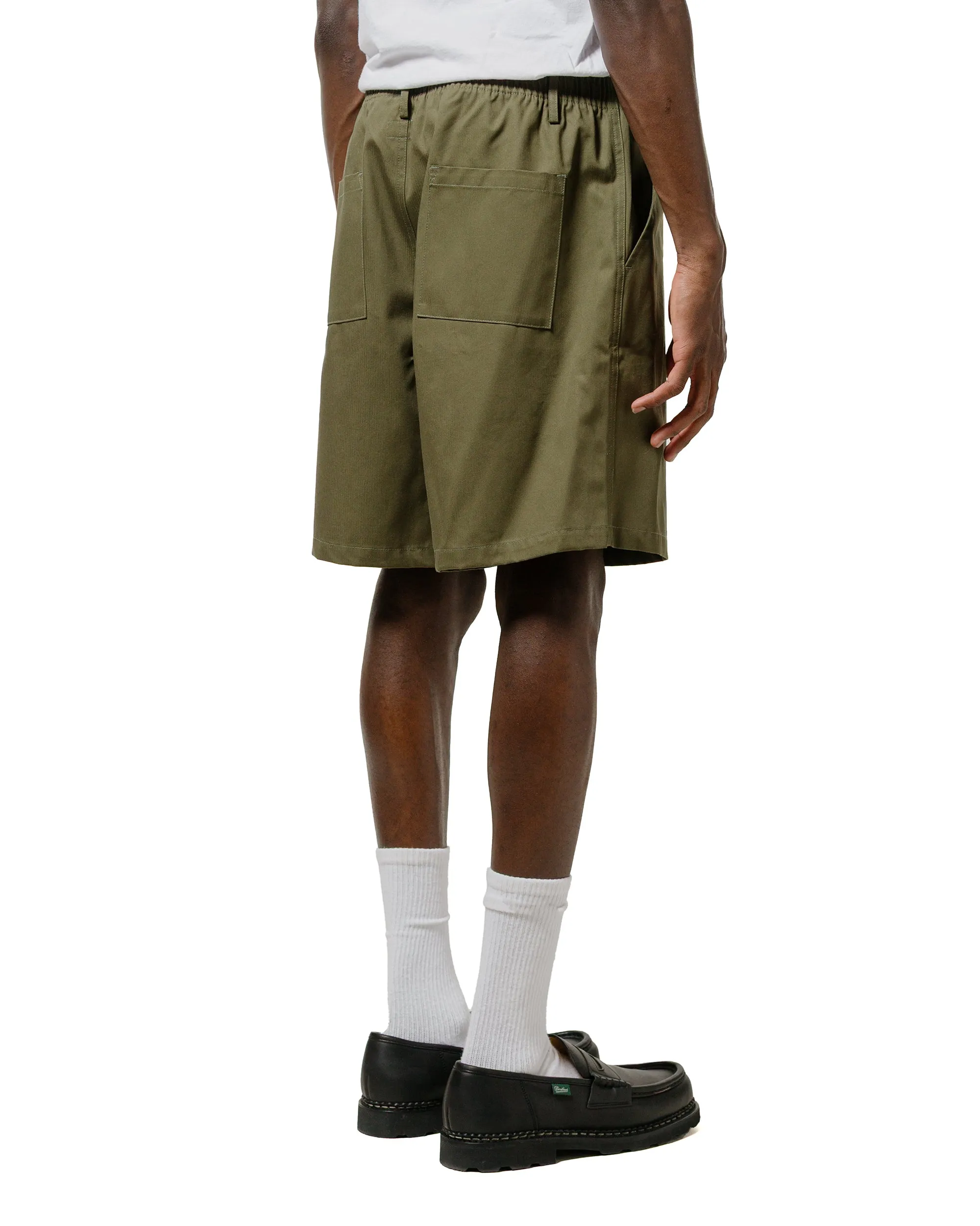 Bather Olive Herringbone Leisure Short sold by Lost & Found product image thumbnail 3