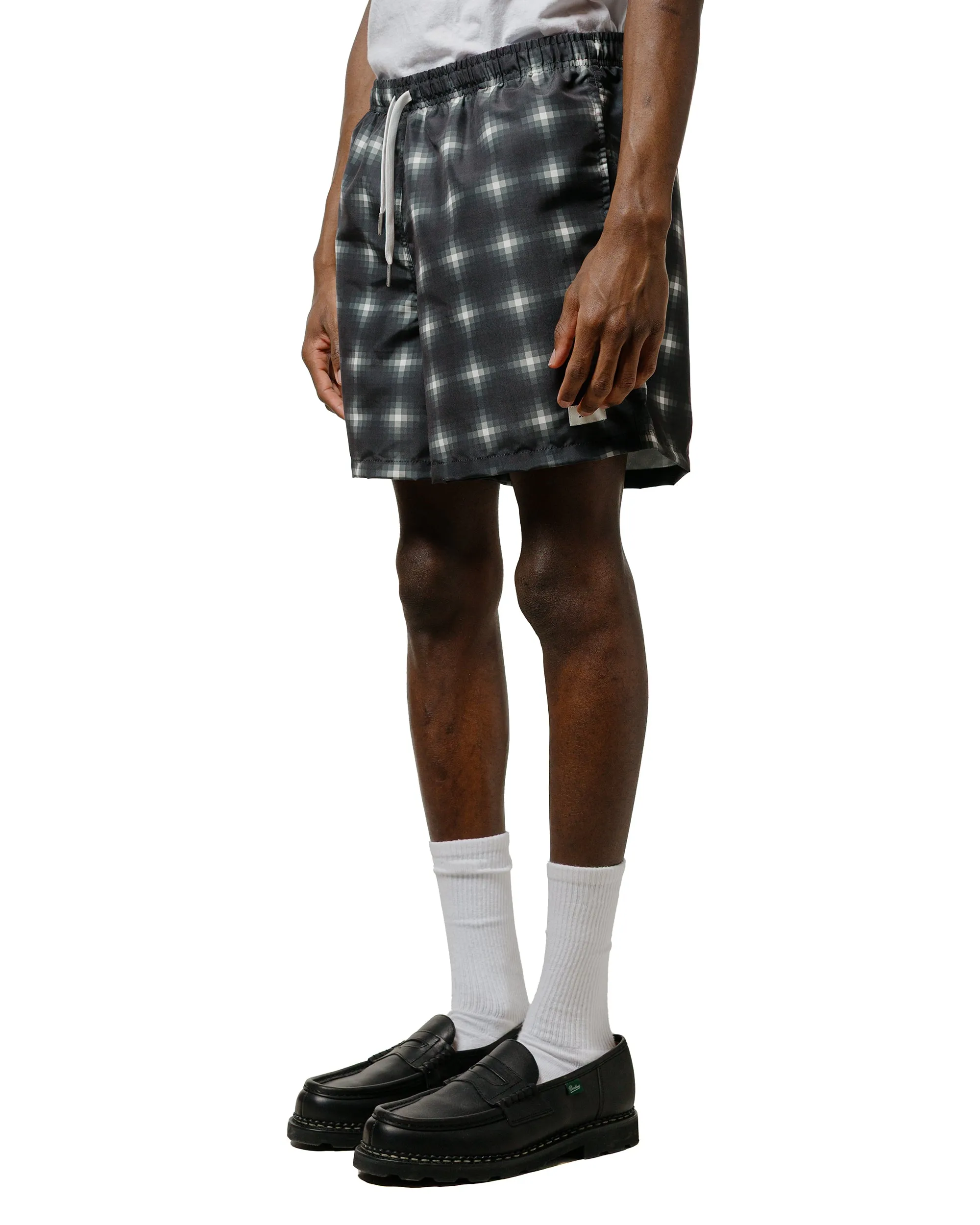 Bather Onyx Digi Plaid Swim Trunk sold by Lost & Found product image thumbnail 2