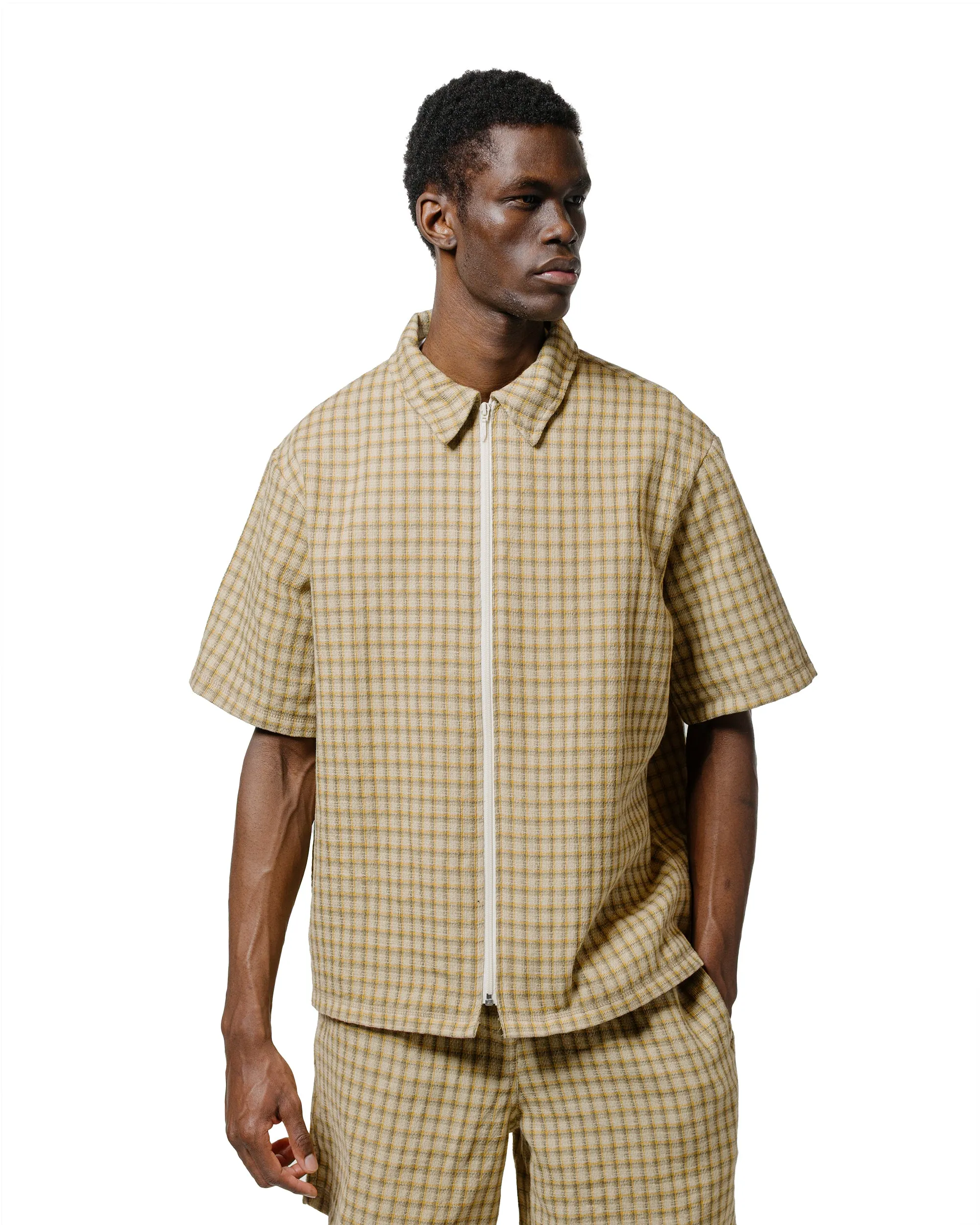 Bather Sand Check Tour Shirt sold by Lost & Found product image thumbnail 2