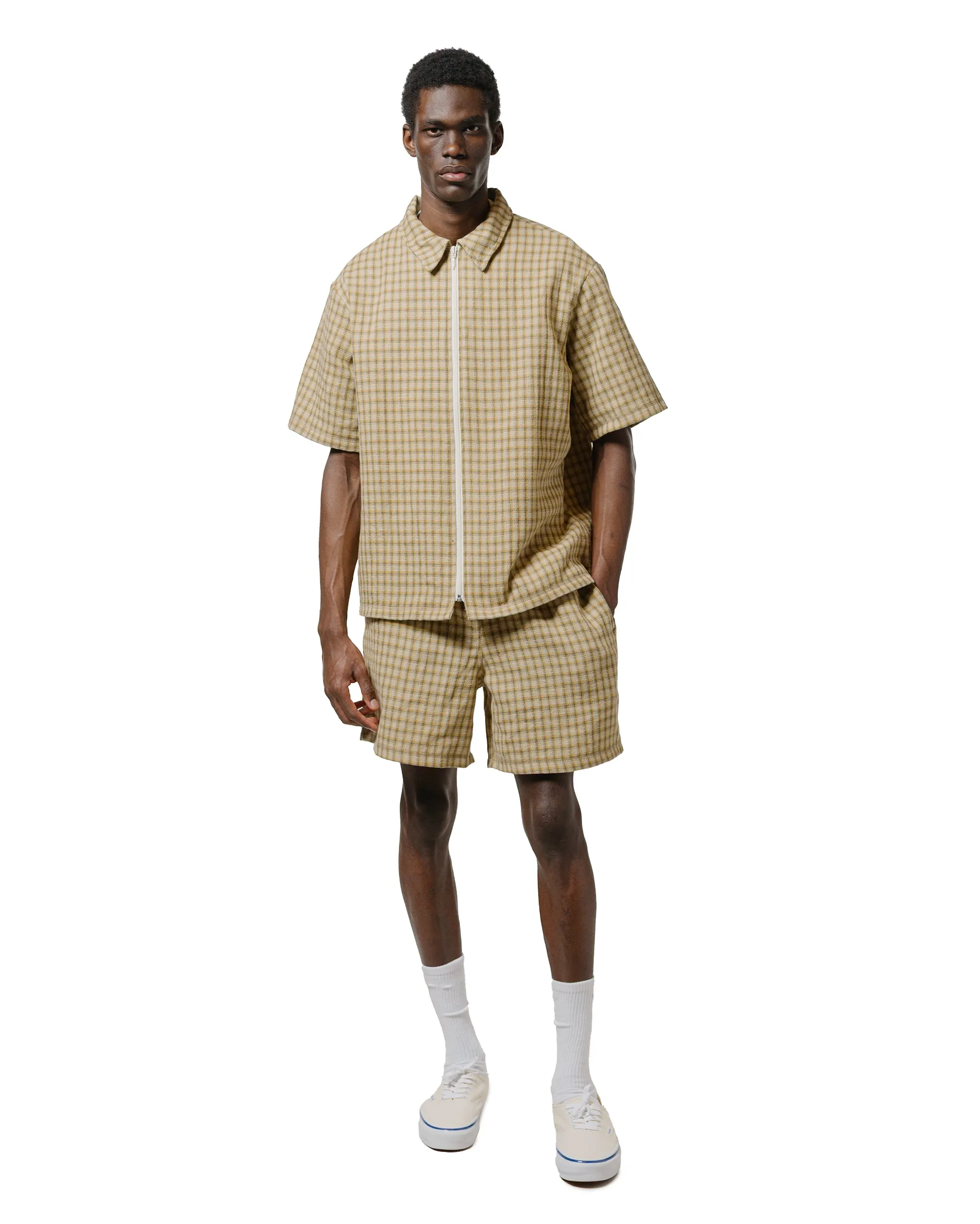 Bather Sand Check Tour Shirt sold by Lost & Found product image thumbnail 4